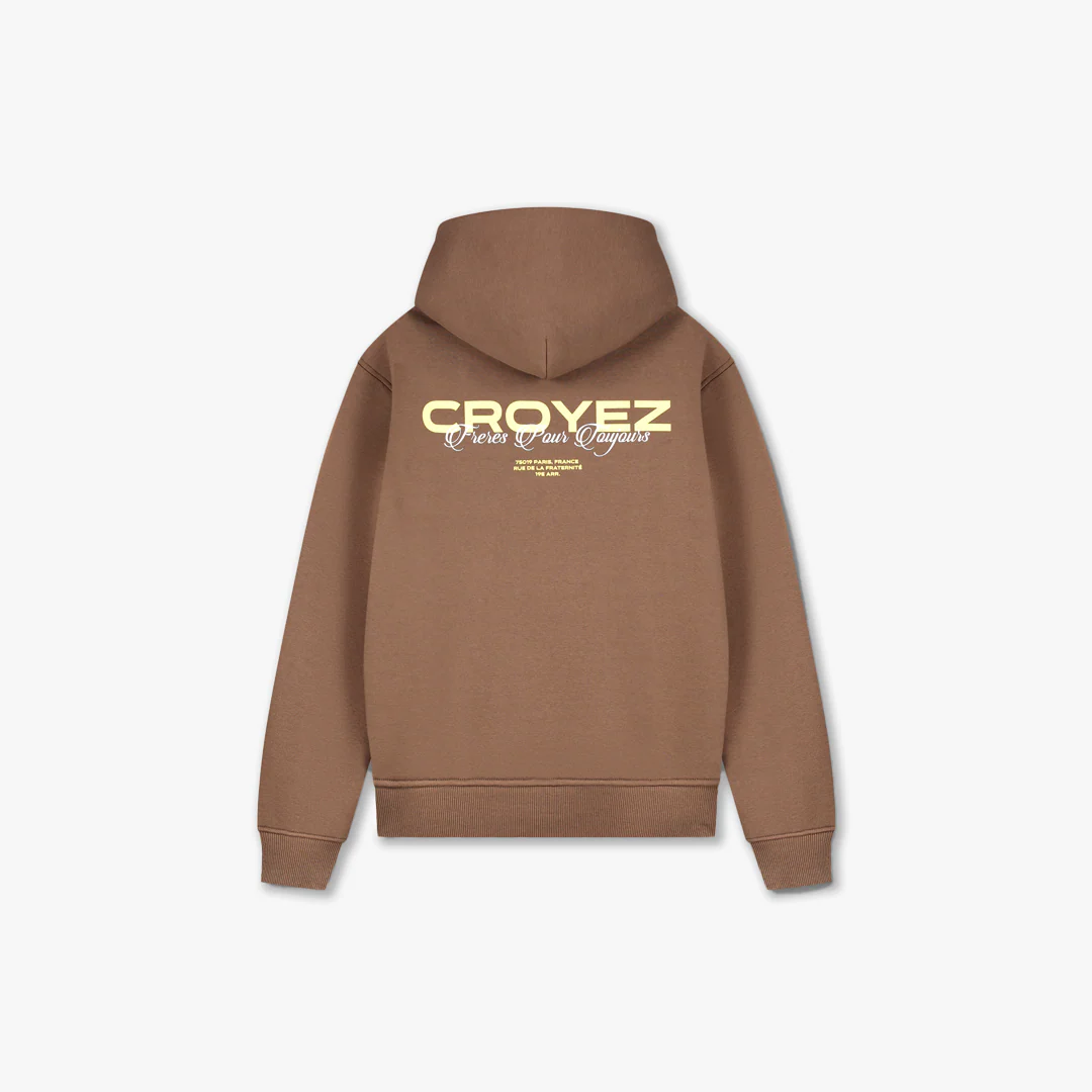 Croyez Frères Hoodie | Brown - Image 2
