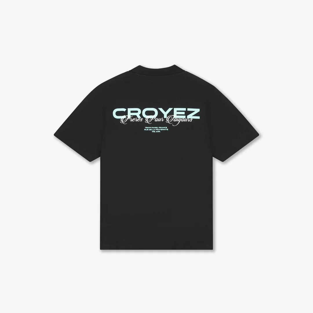 Croyez Frères T-Shirt | Black - Image 2