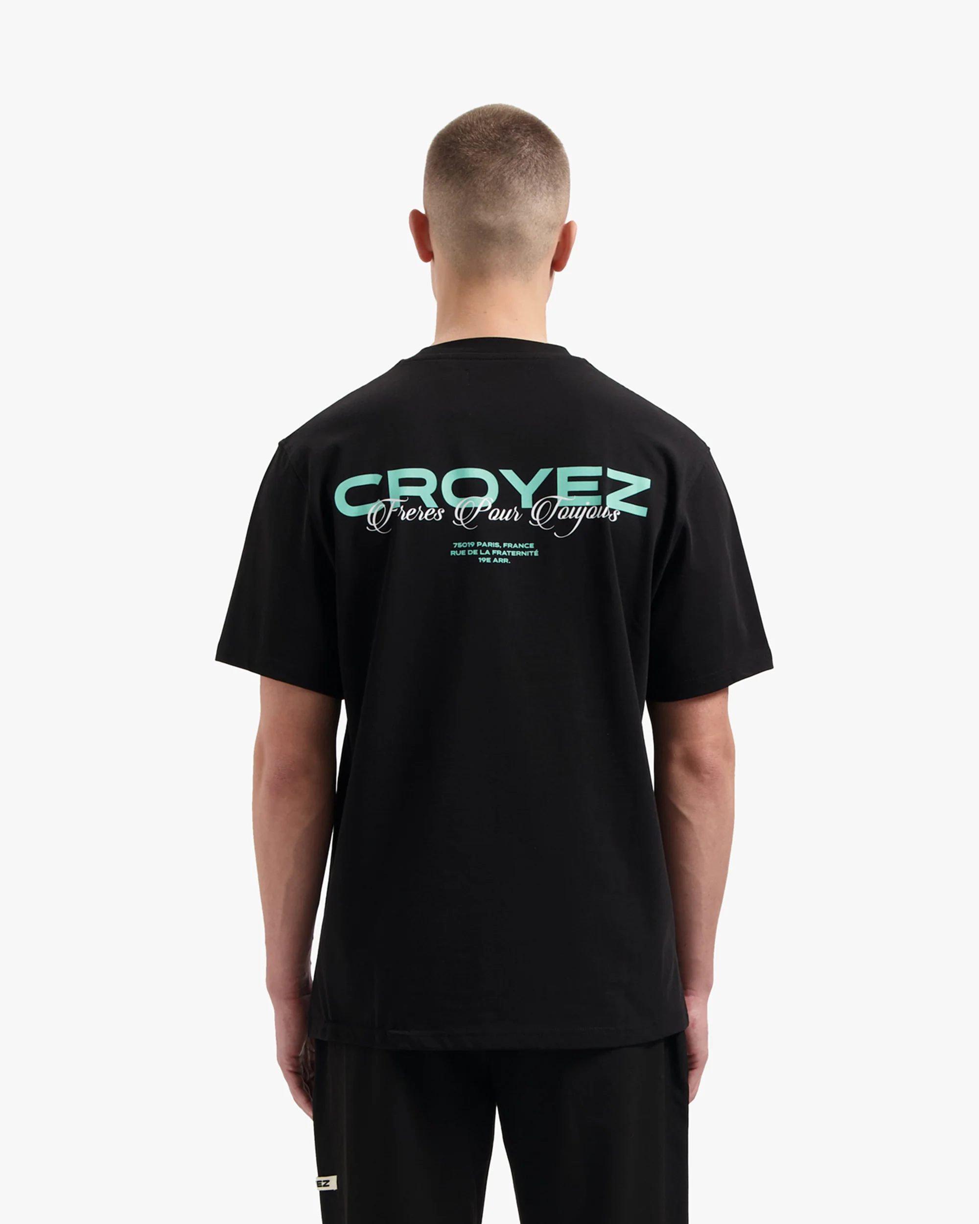 Croyez Frères T-Shirt | Black - Image 4