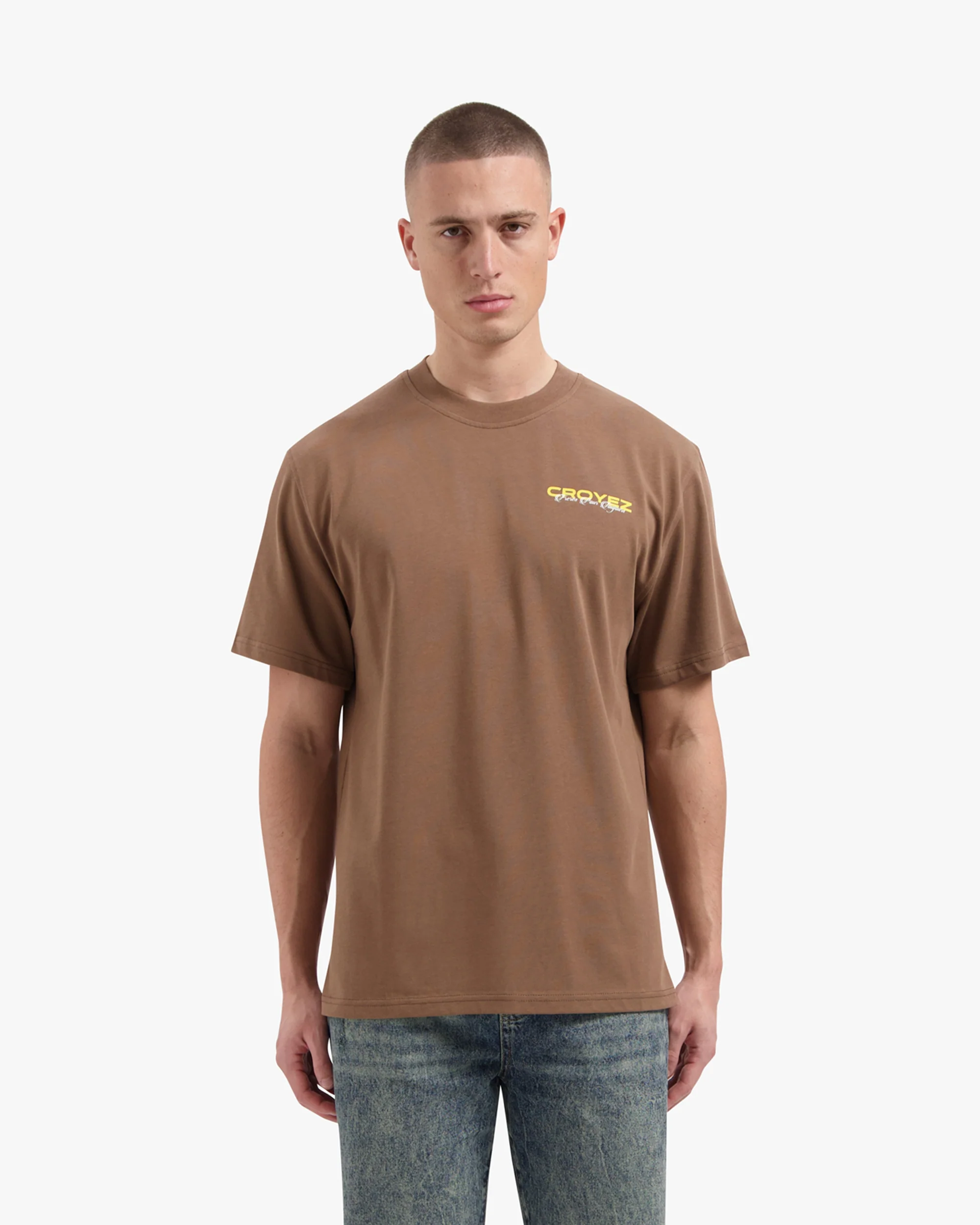 Croyez Frères T-Shirt | Brown - Image 3