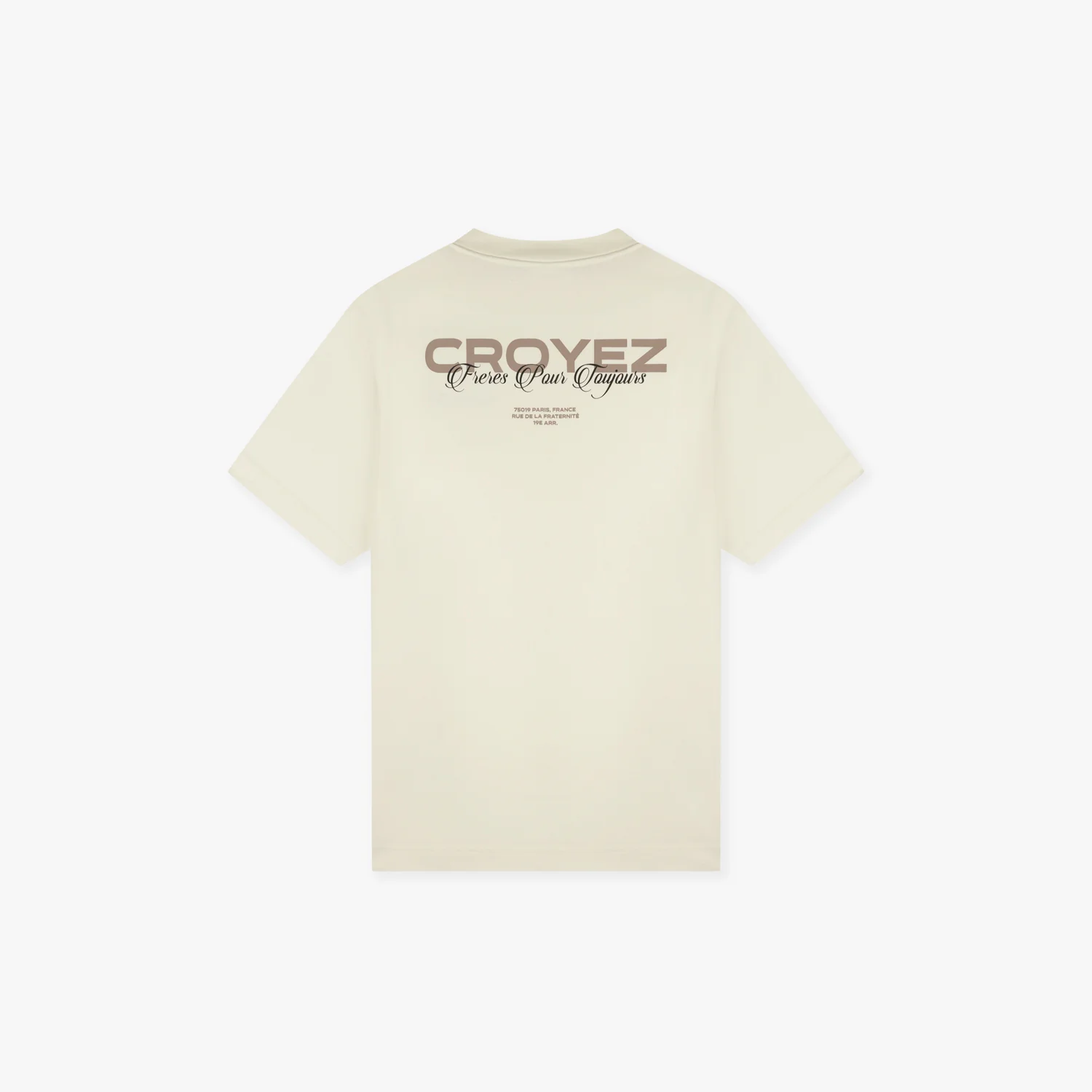 CROYEZ FRÈRES T-SHIRT | BUTTERCREAM - Image 2