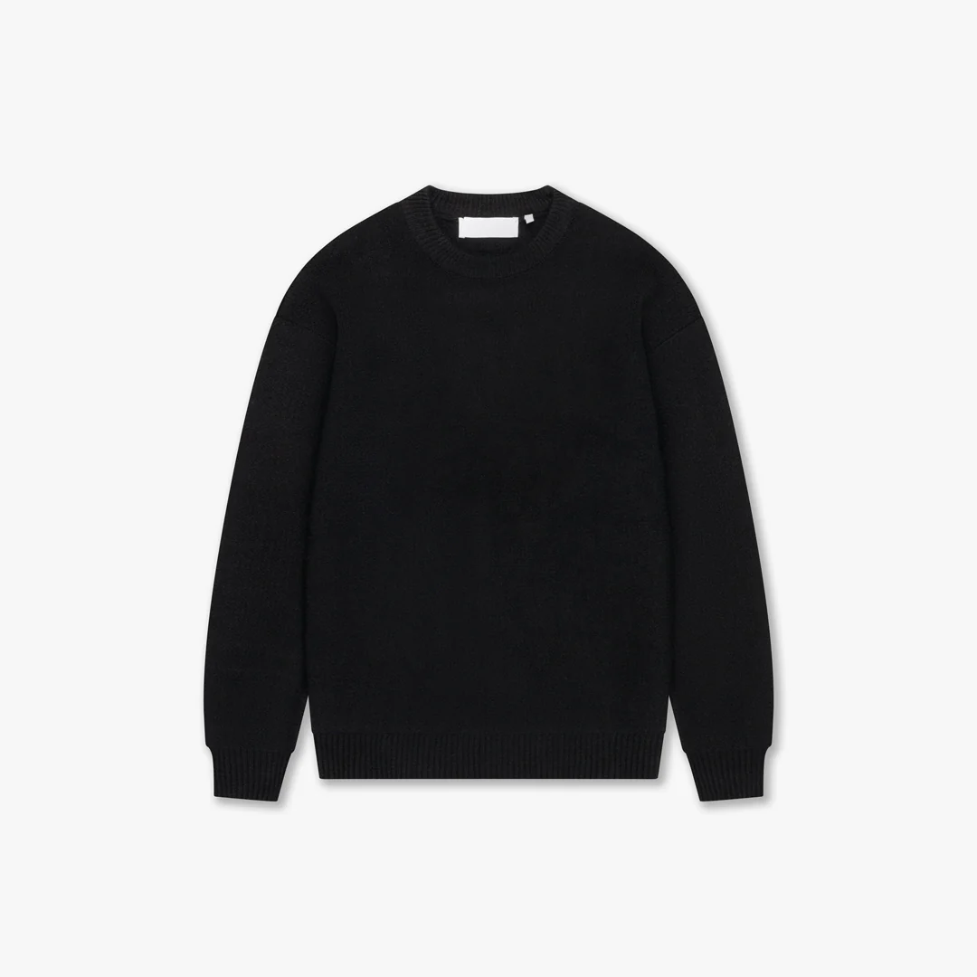 CROYEZ GALLERY KNIT SWEATER | BLACK