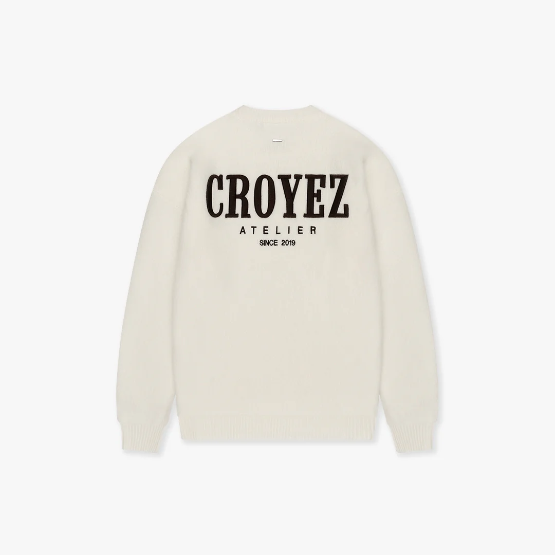 CROYEZ GALLERY KNIT SWEATER | OFF-WHITE - Image 2