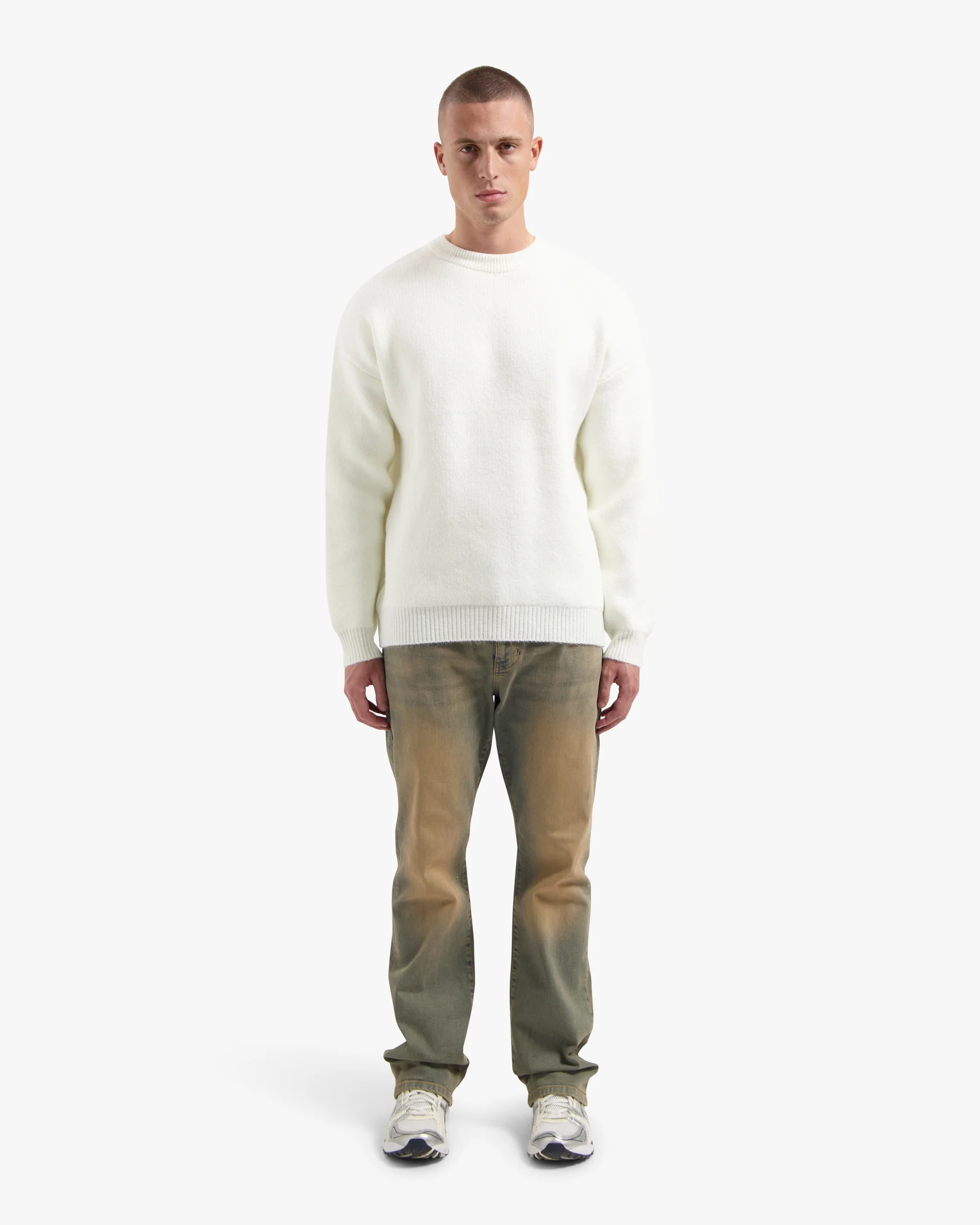 CROYEZ GALLERY KNIT SWEATER | OFF-WHITE - Image 5