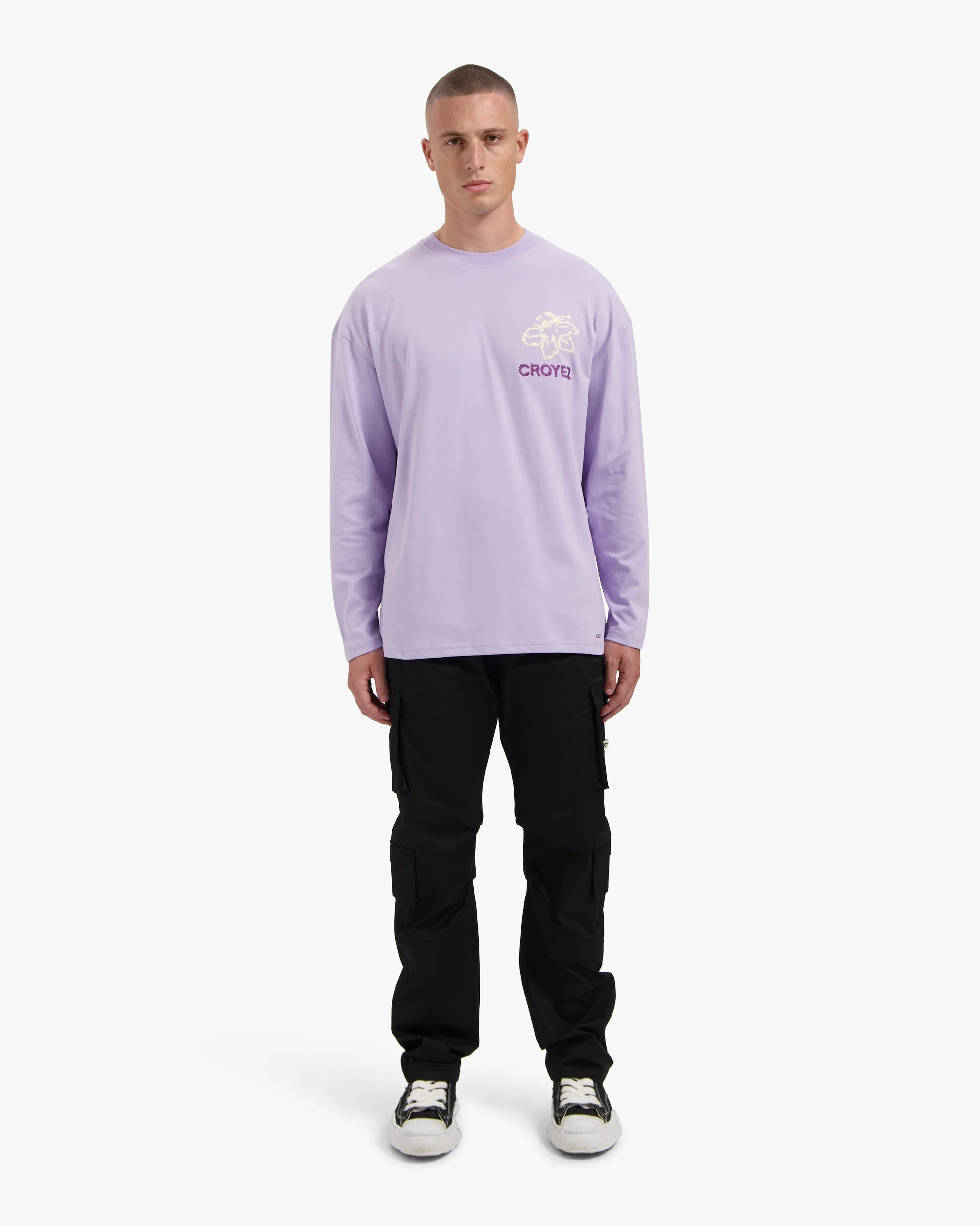 CROYEZ GARDENER LONGSLEEVE T-SHIRT | LILAC - Image 5