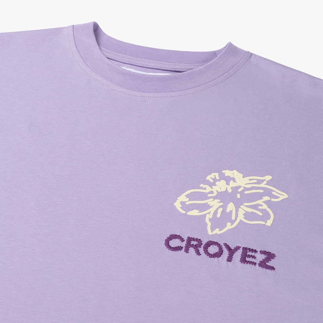 CROYEZ GARDENER LONGSLEEVE T-SHIRT | LILAC - Image 7