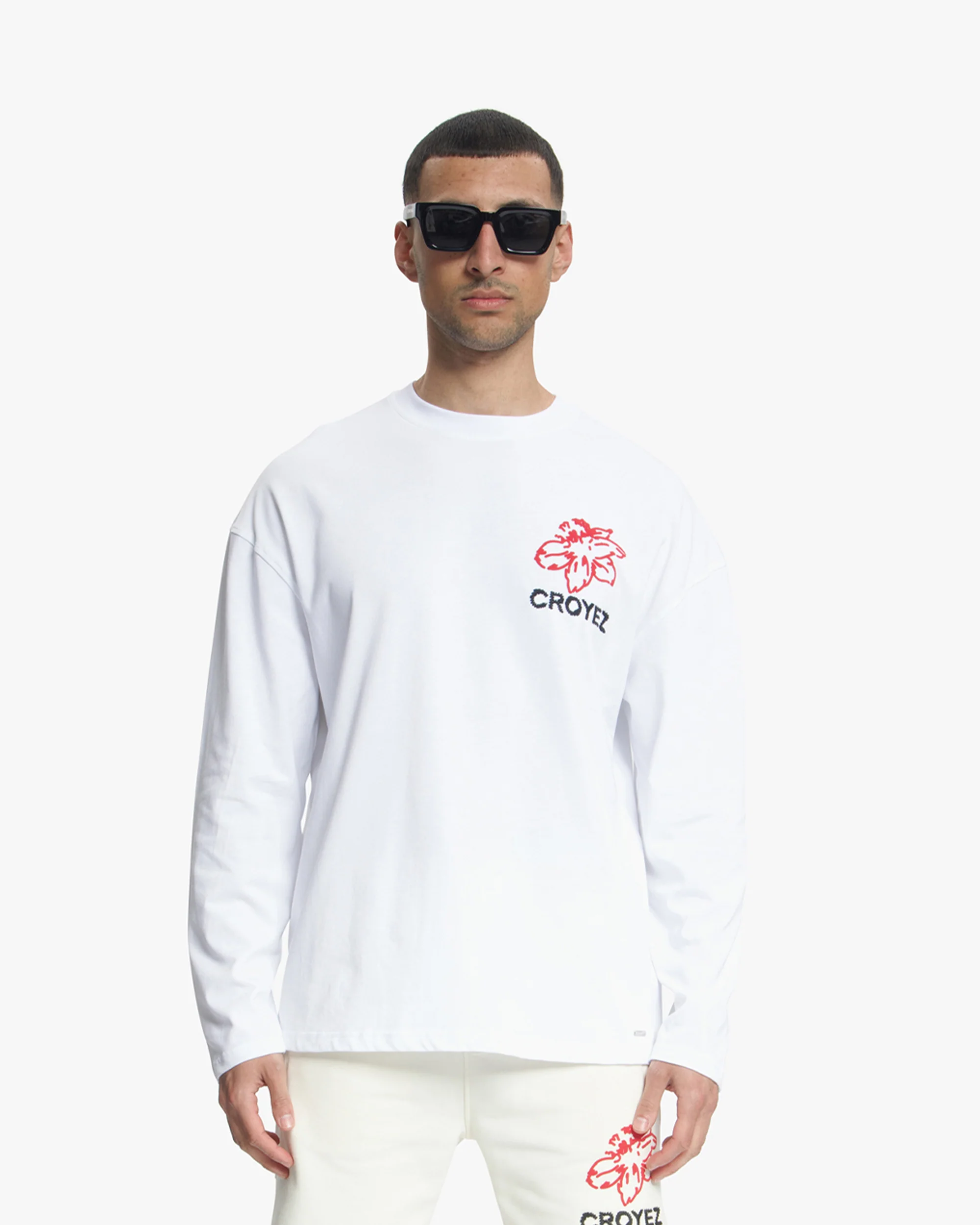 Croyez Gardener Longsleeve | White/Red - Image 3