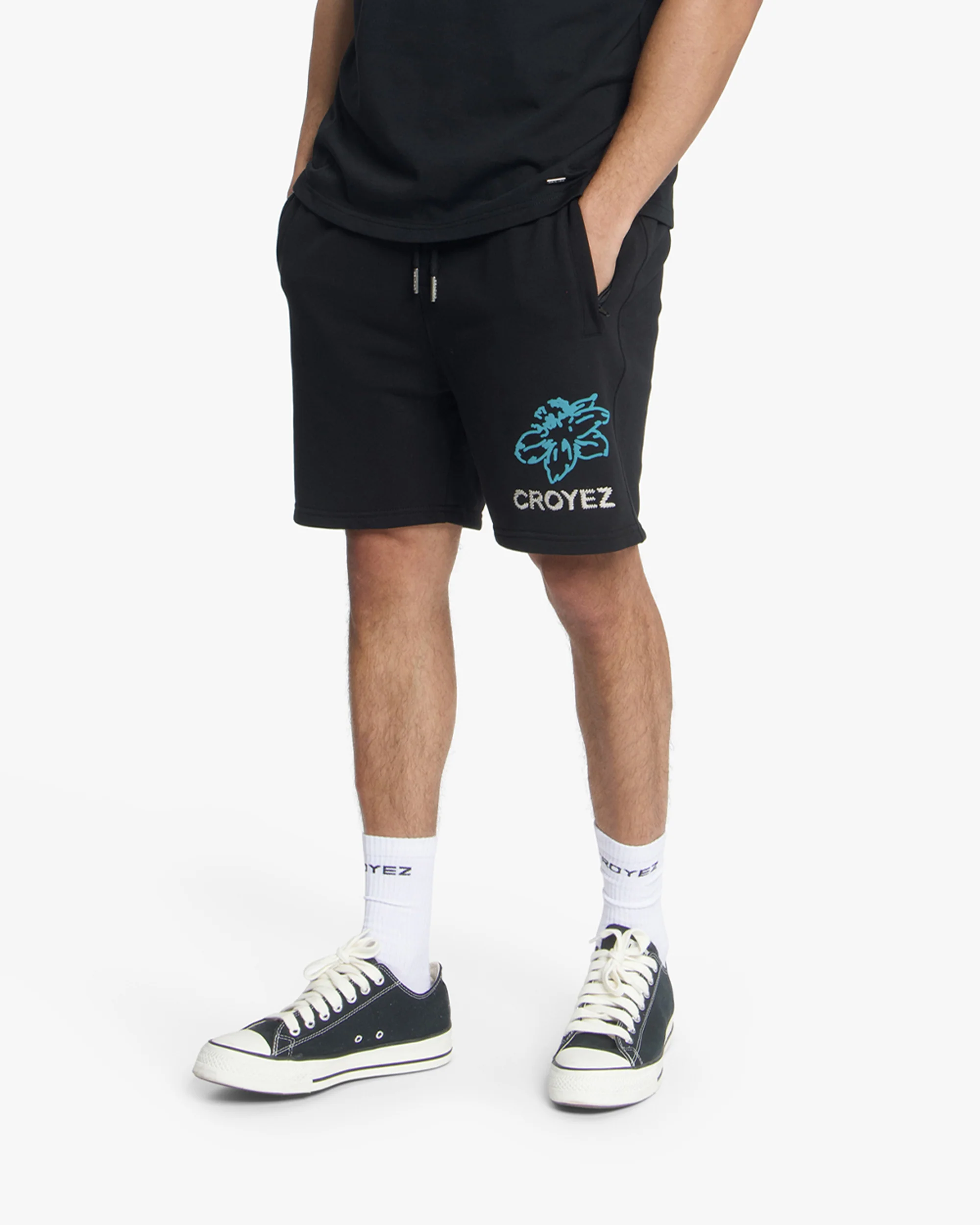 Croyez Gardener Shorts | Black - Image 3