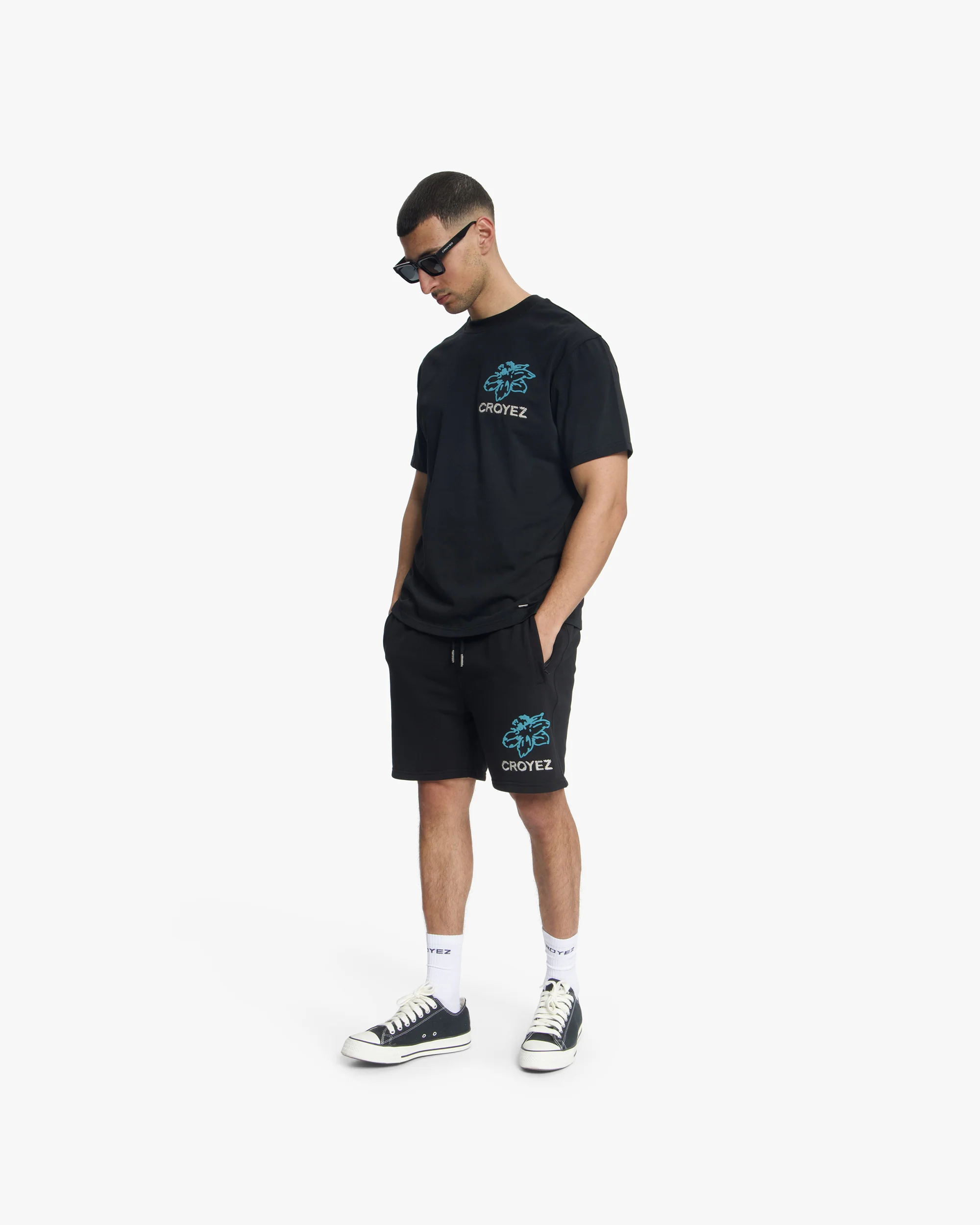 Croyez Gardener Shorts | Black - Image 5