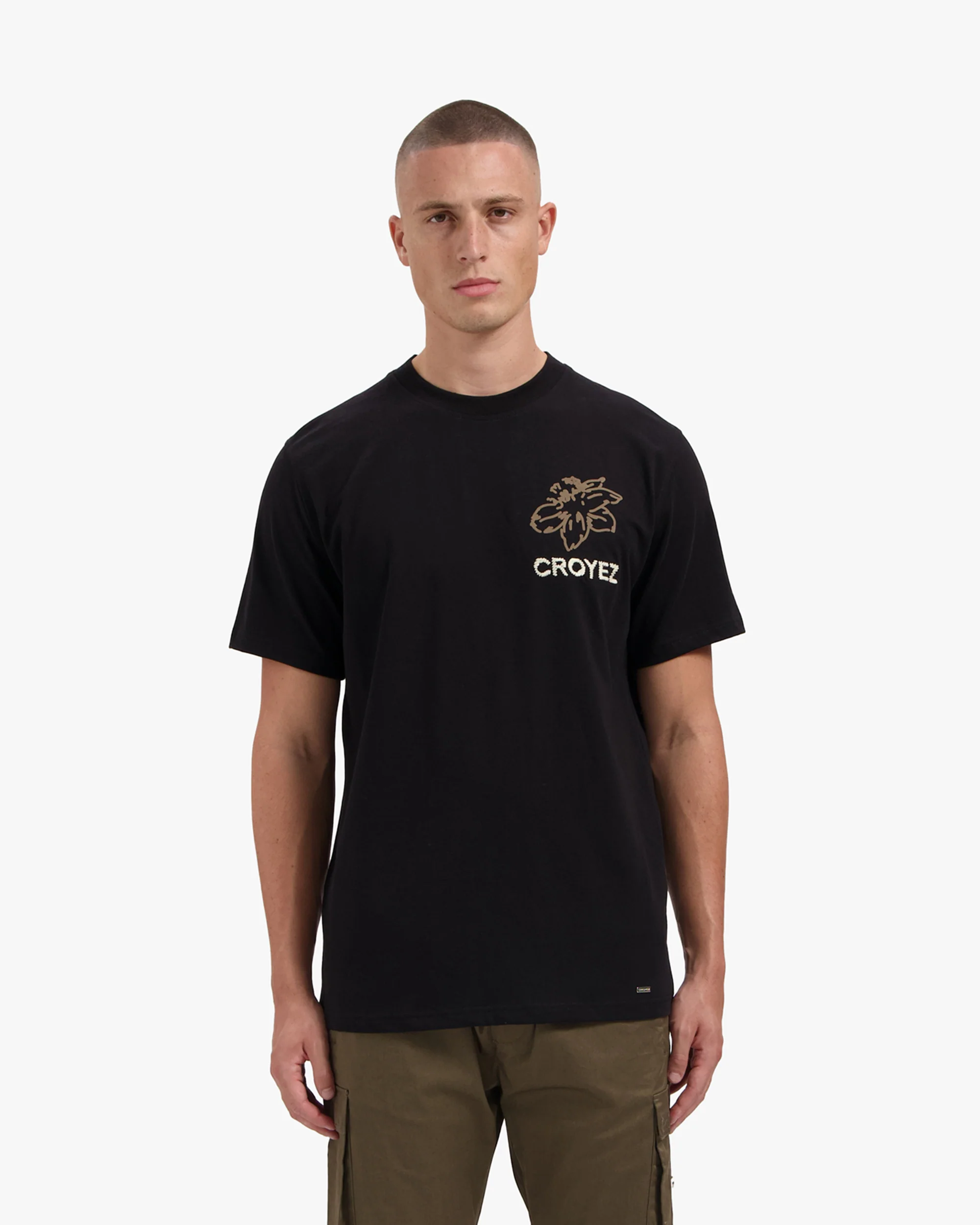 CROYEZ GARDENER T-SHIRT | BLACK - Image 3
