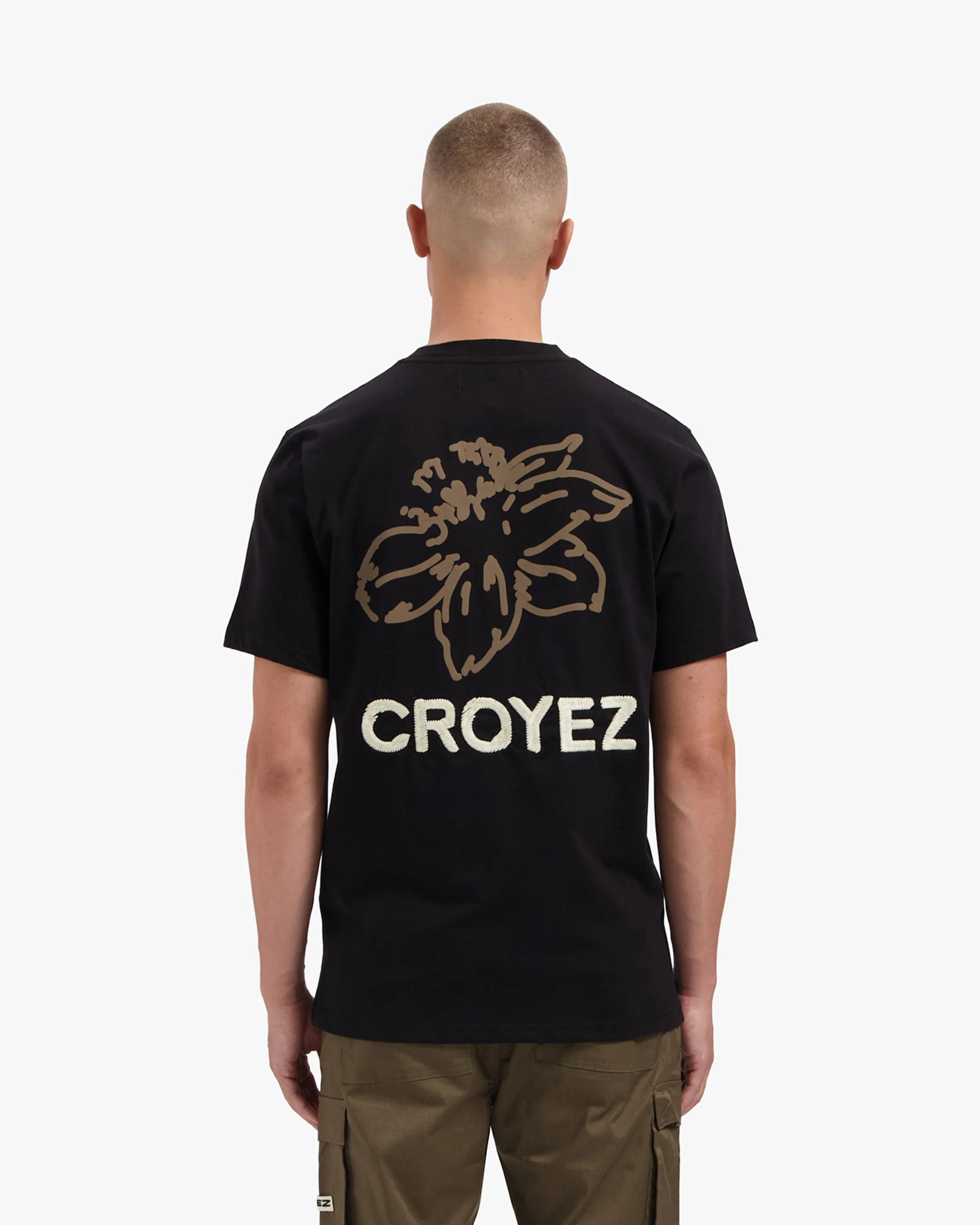 CROYEZ GARDENER T-SHIRT | BLACK - Image 4
