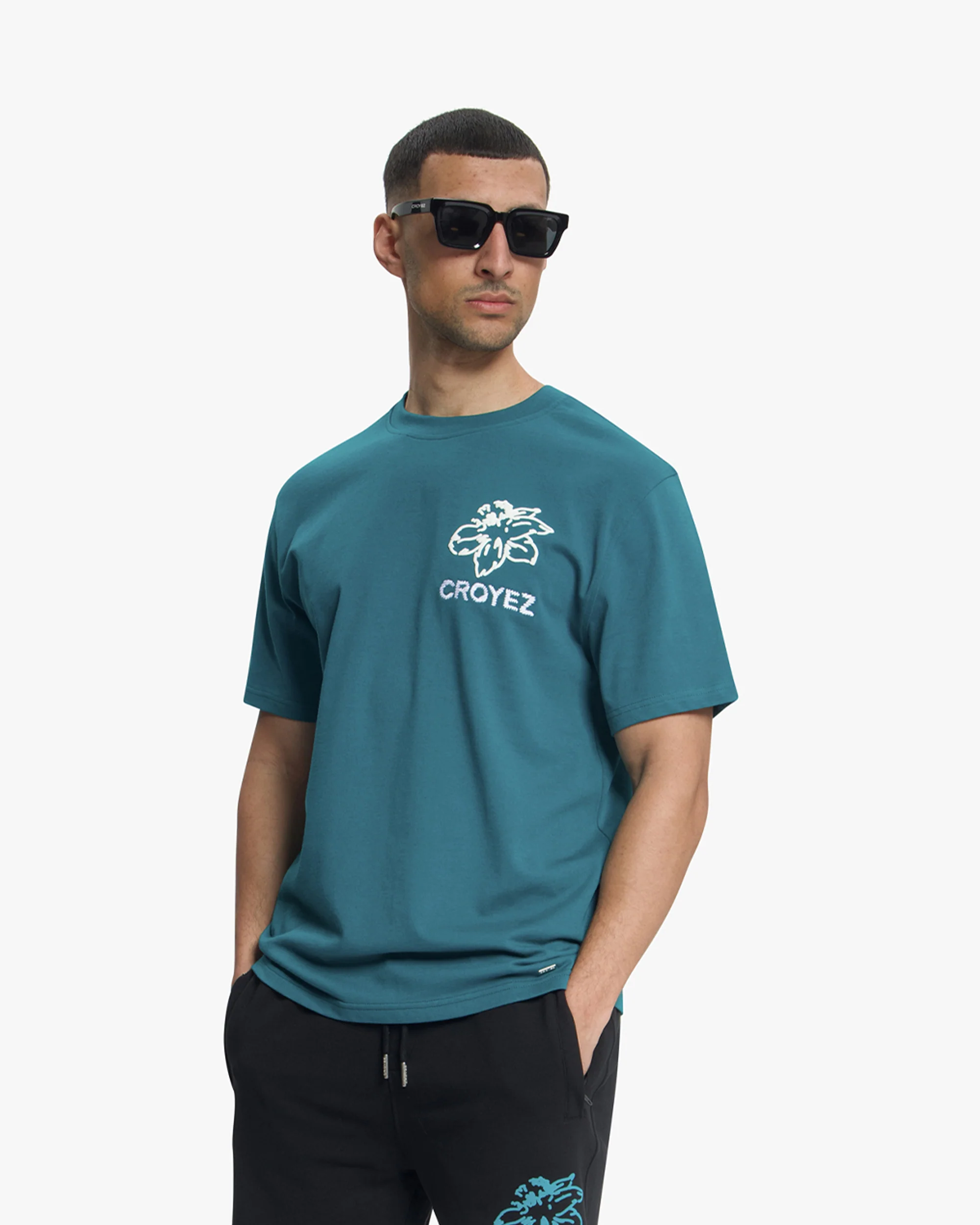 Croyez Gardener T-Shirt | Dark Teal - Image 3