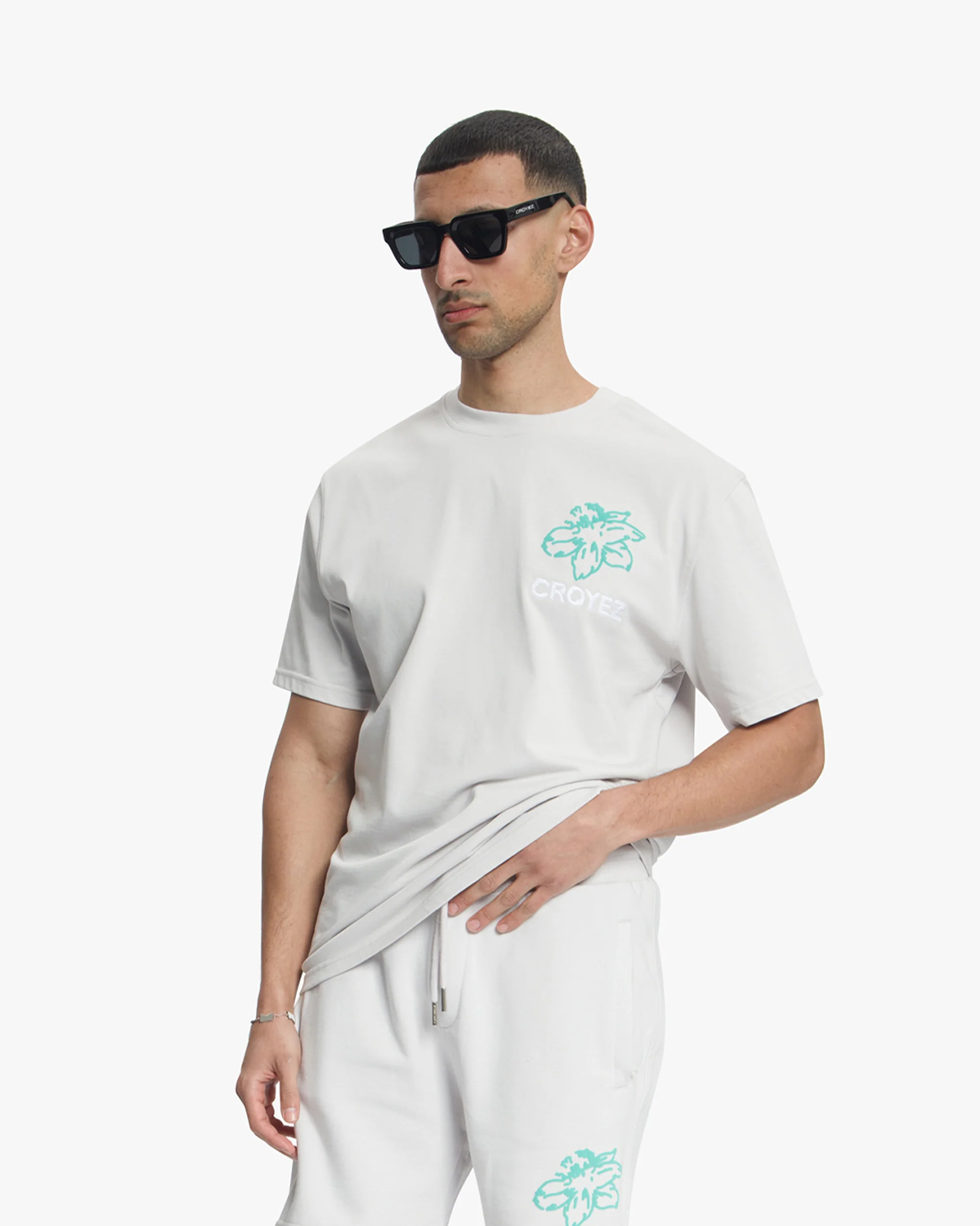 Croyez Gardener T-Shirt | Light Grey - Image 3