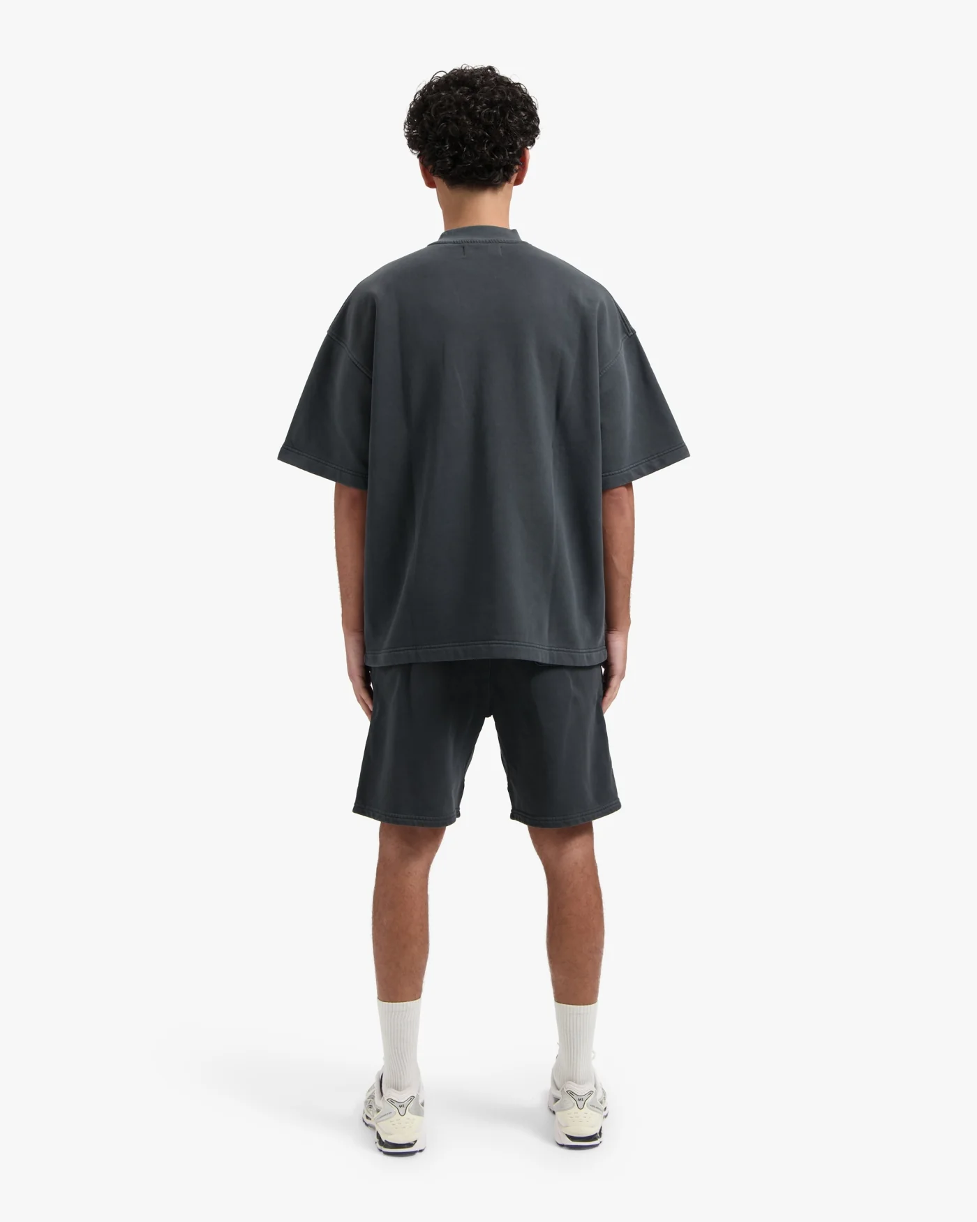 CROYEZ GARMENT DYE FRATERNITÉ SHORTS | BLUE - Image 5