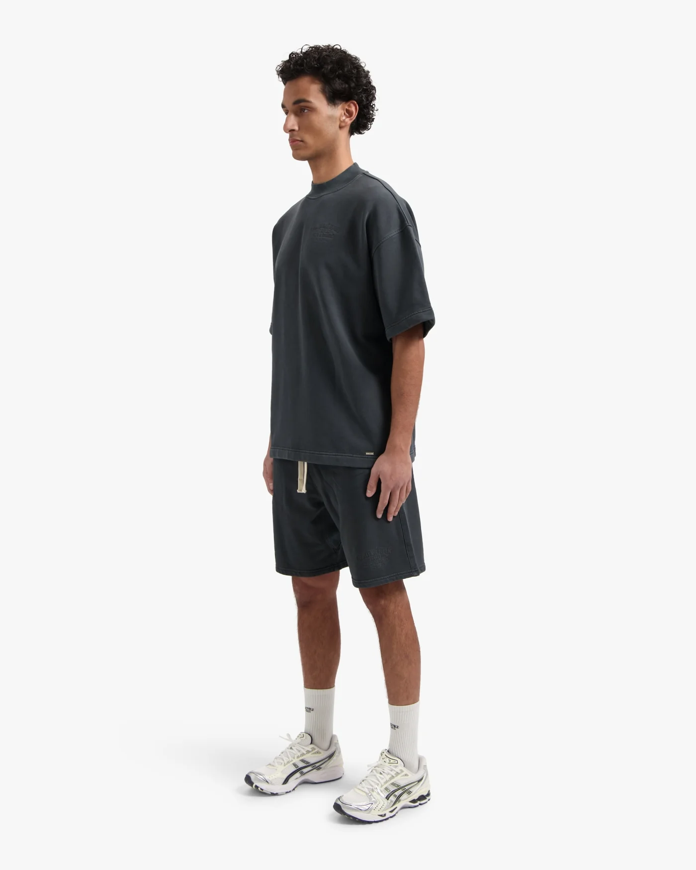 CROYEZ GARMENT DYE FRATERNITÉ SHORTS | BLUE - Image 7