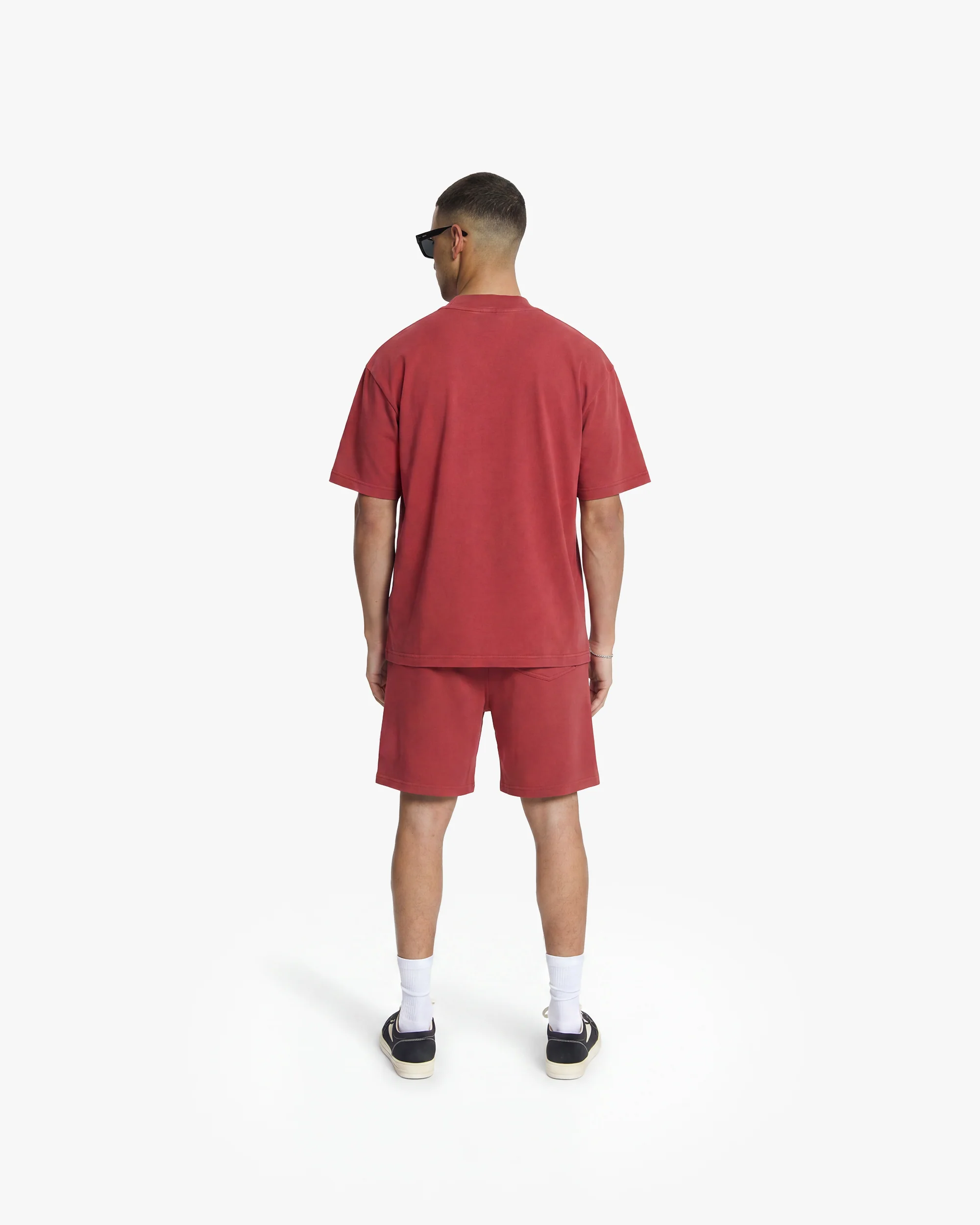 Croyez Garment Dye T-Shirt | Red - Image 6