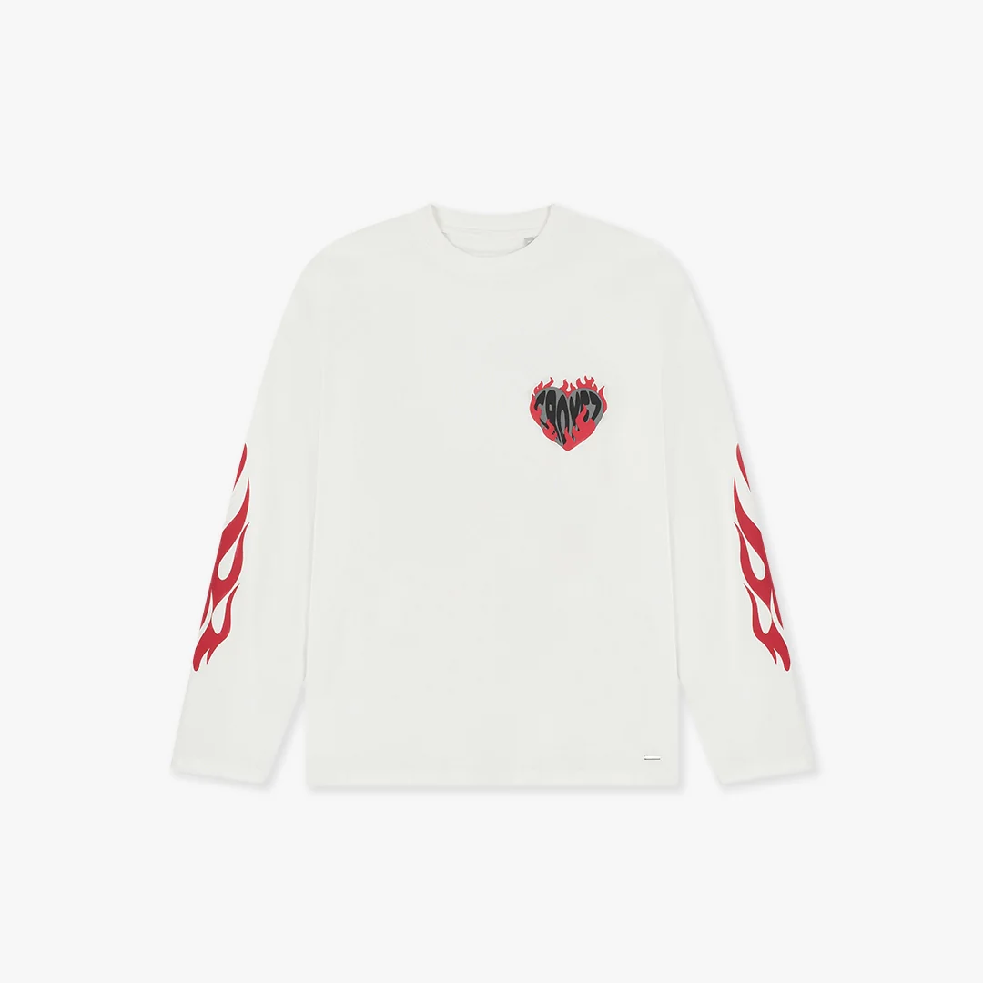 Croyez Heart On Fire Longsleeve | Off-White