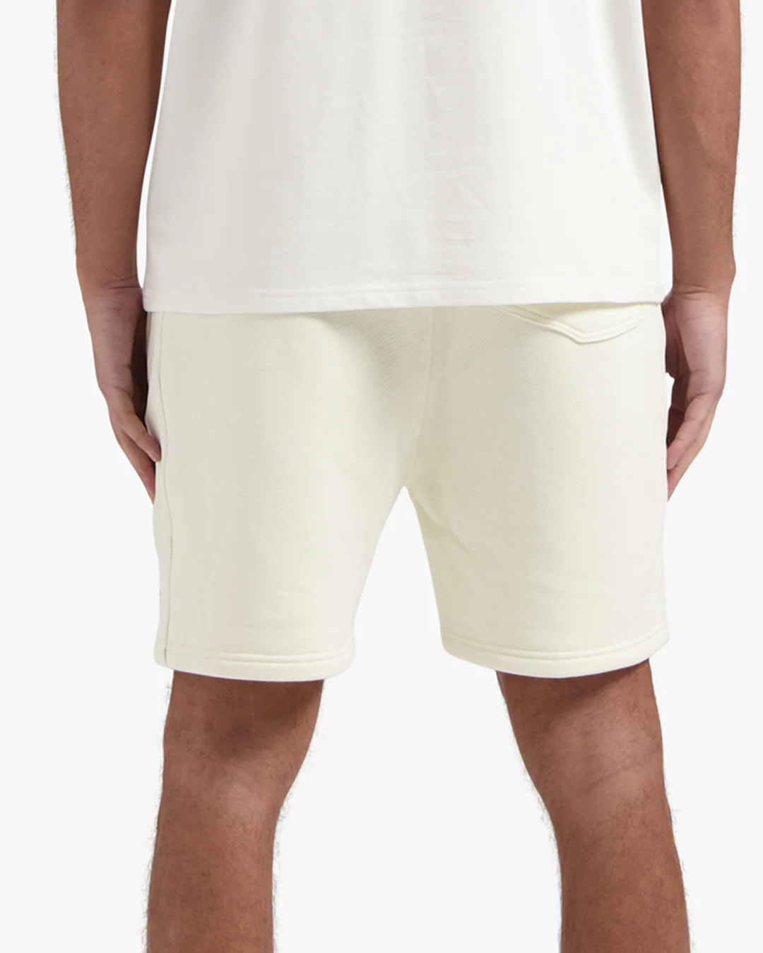 CROYEZ HEAVYWEIGHT LOGO SHORTS | OFF-WHITE - Image 4