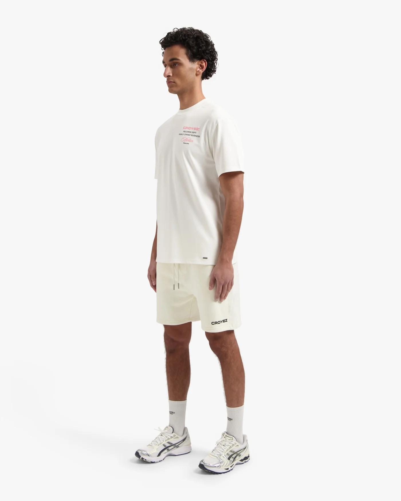 CROYEZ HEAVYWEIGHT LOGO SHORTS | OFF-WHITE - Image 7