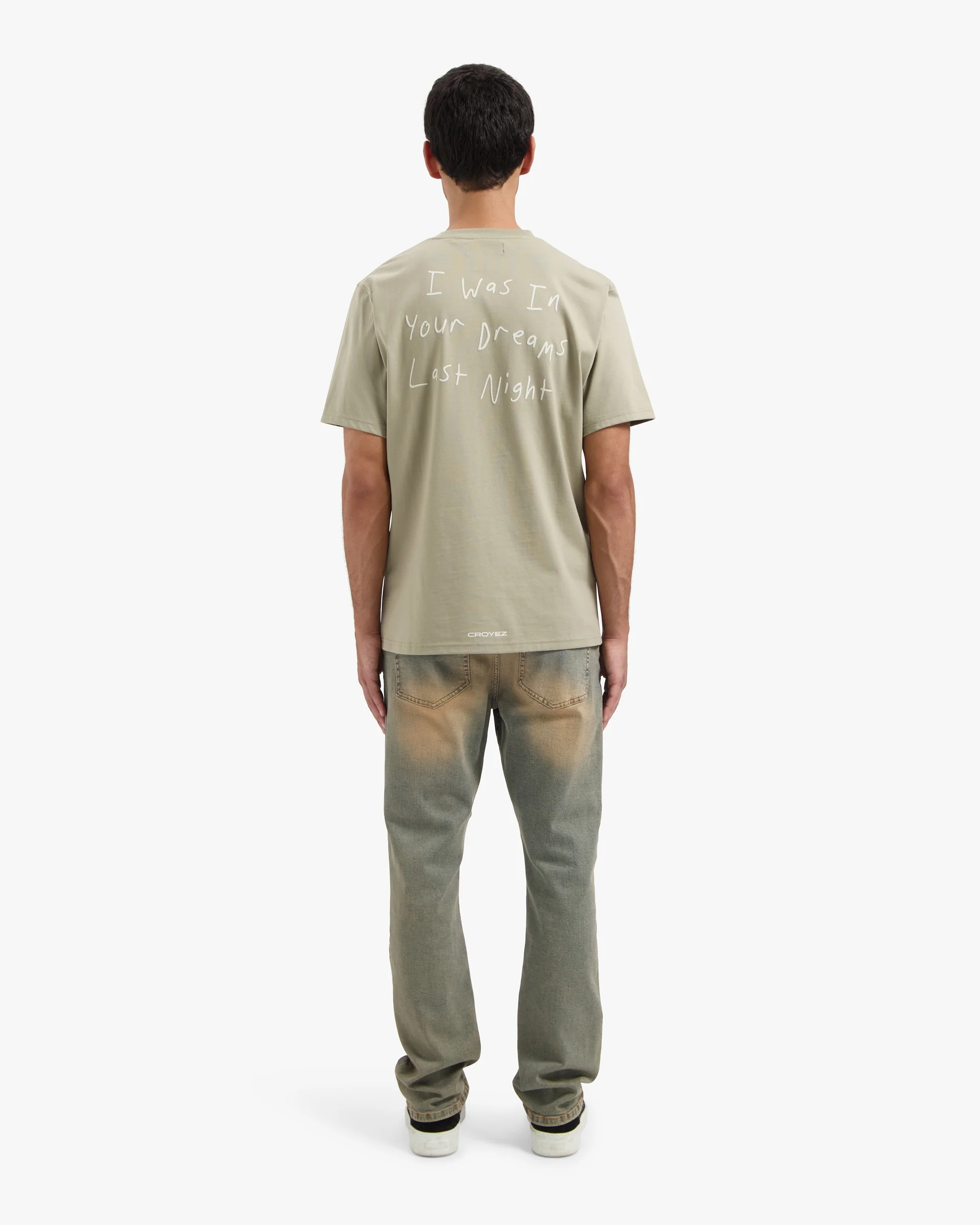 CROYEZ IN YOUR DREAMS T-SHIRT | DUSTY OLIVE - Image 6