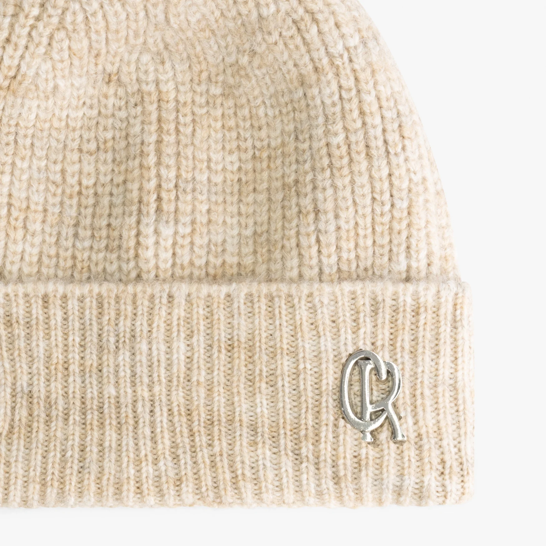 CROYEZ INITIAL BEANIE | CREAM - Image 2