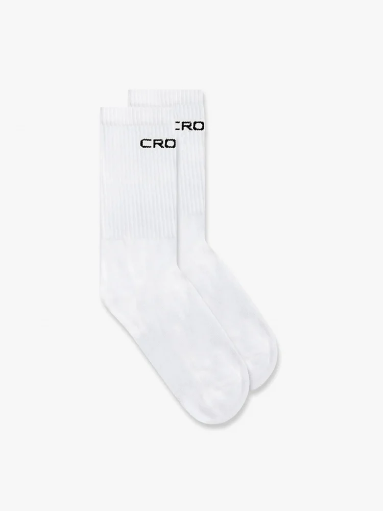 Croyez Logo Socks 2-Pack | White - Image 2