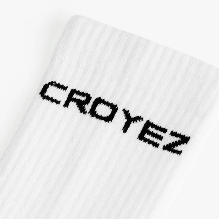 Croyez Logo Socks 2-Pack | White - Image 3