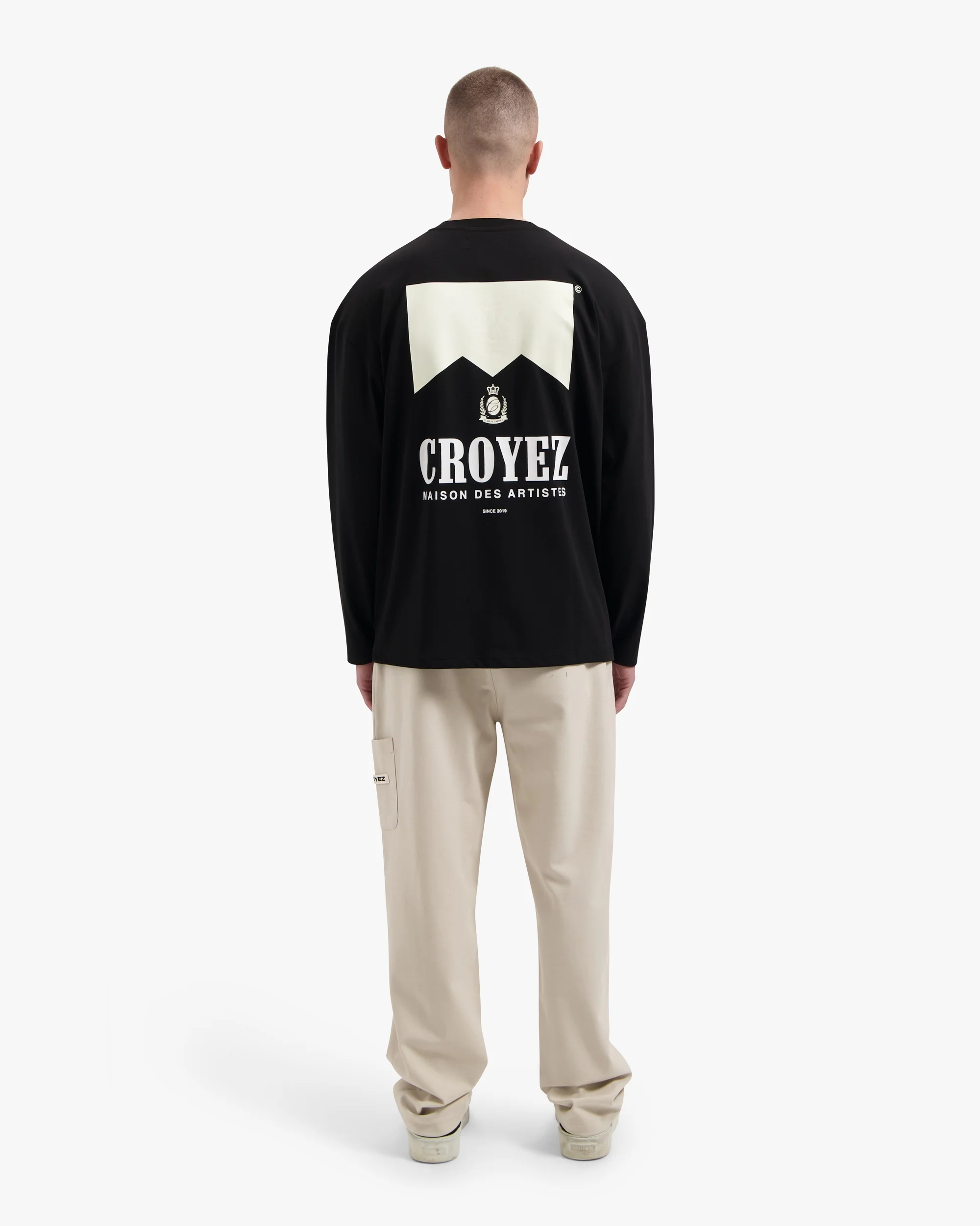 Croyez Maison Fumes Longsleeve | Black - Image 6