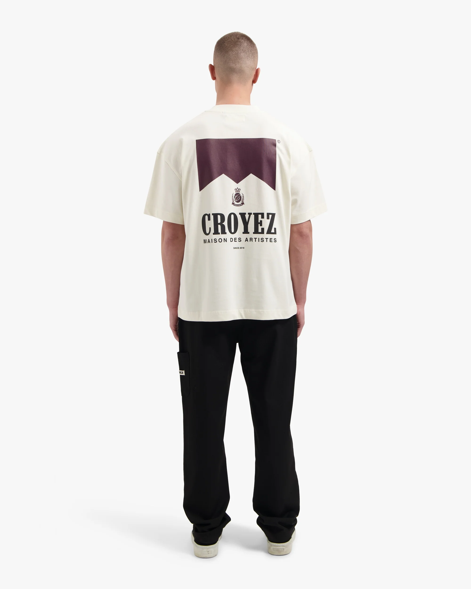 Croyez Maison Fumes T-Shirt | Off-White - Image 6