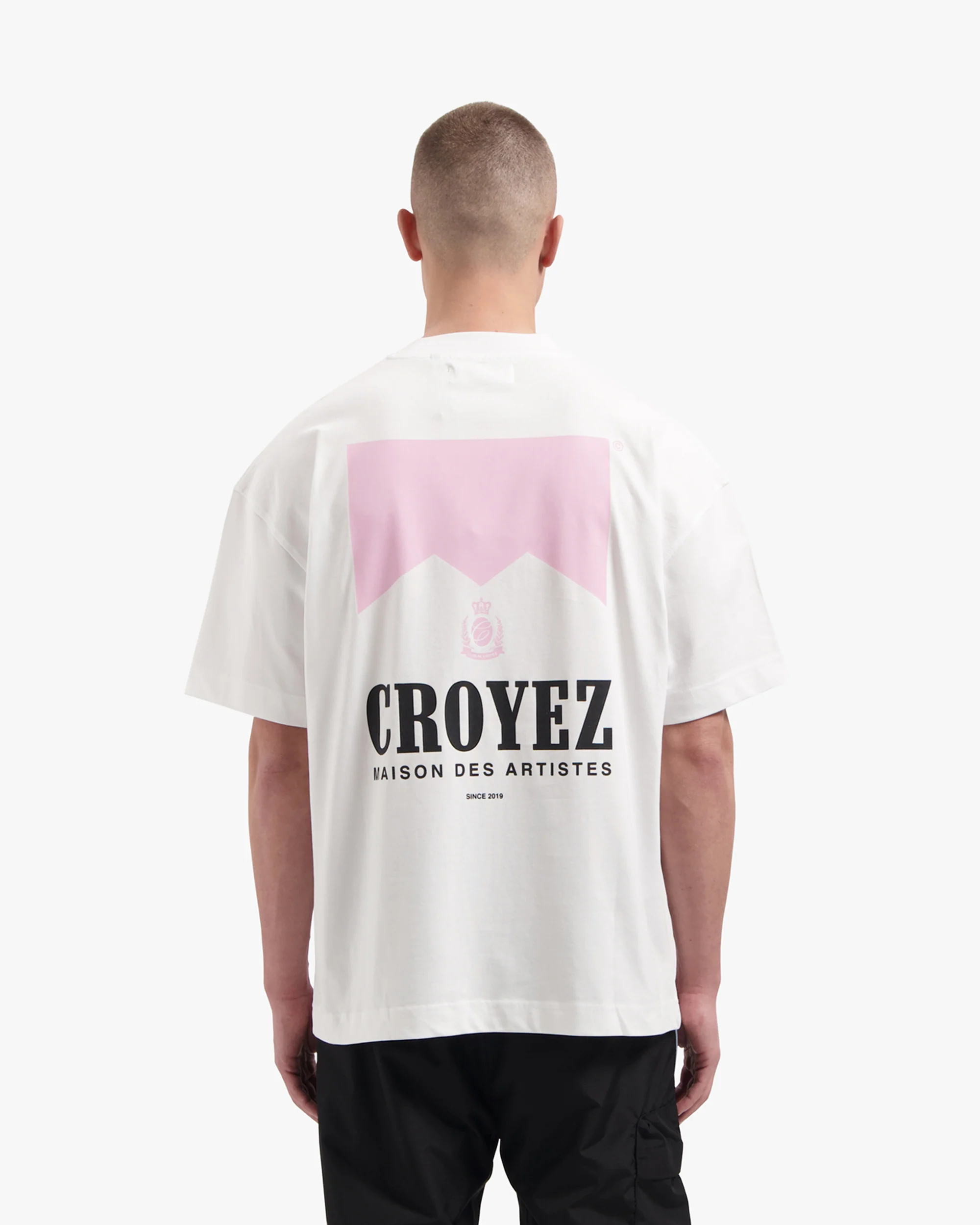Croyez Maison Fumes T-Shirt | White - Image 4