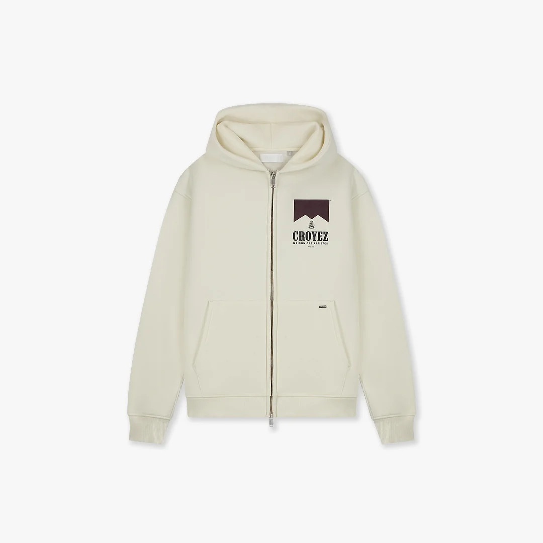 Croyez Maison Fumes Zip Hoodie | Off-White