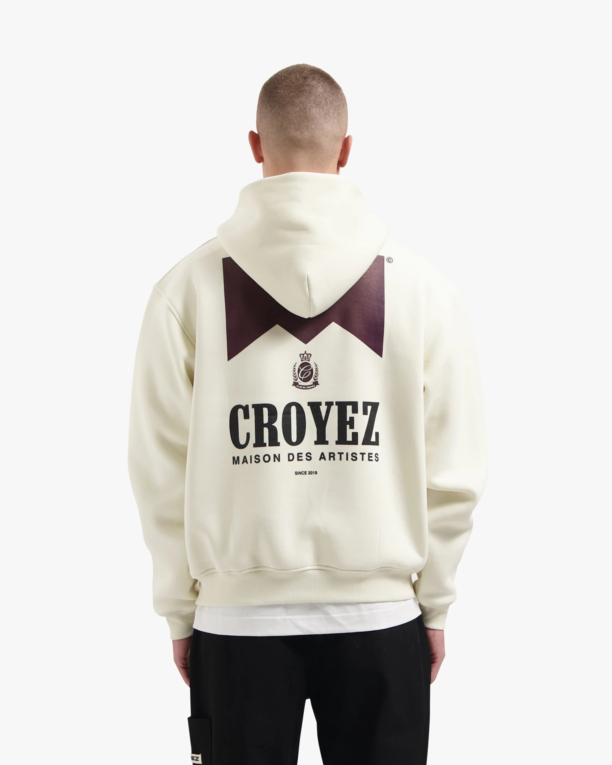 Croyez Maison Fumes Zip Hoodie | Off-White - Image 4
