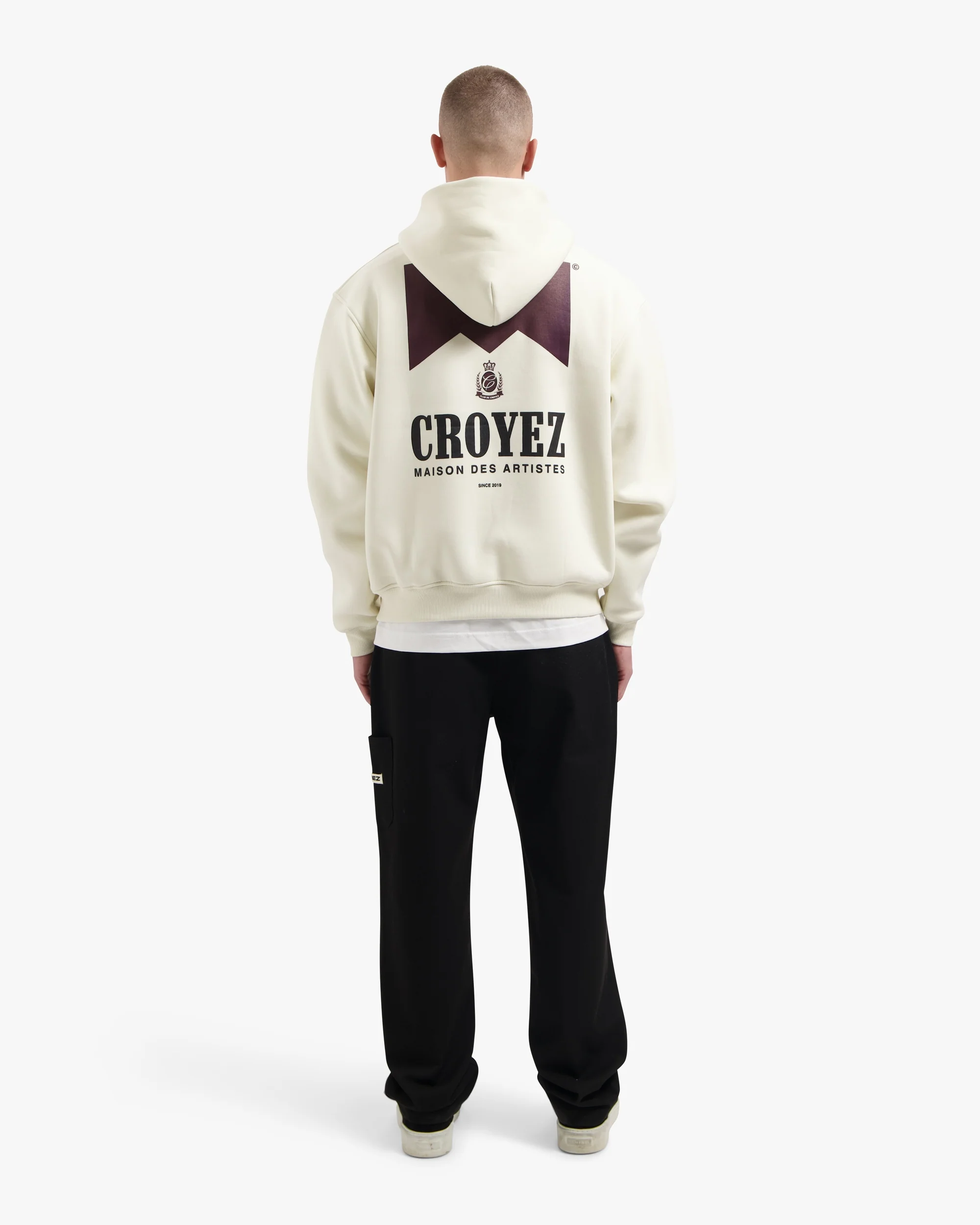 Croyez Maison Fumes Zip Hoodie | Off-White - Image 6