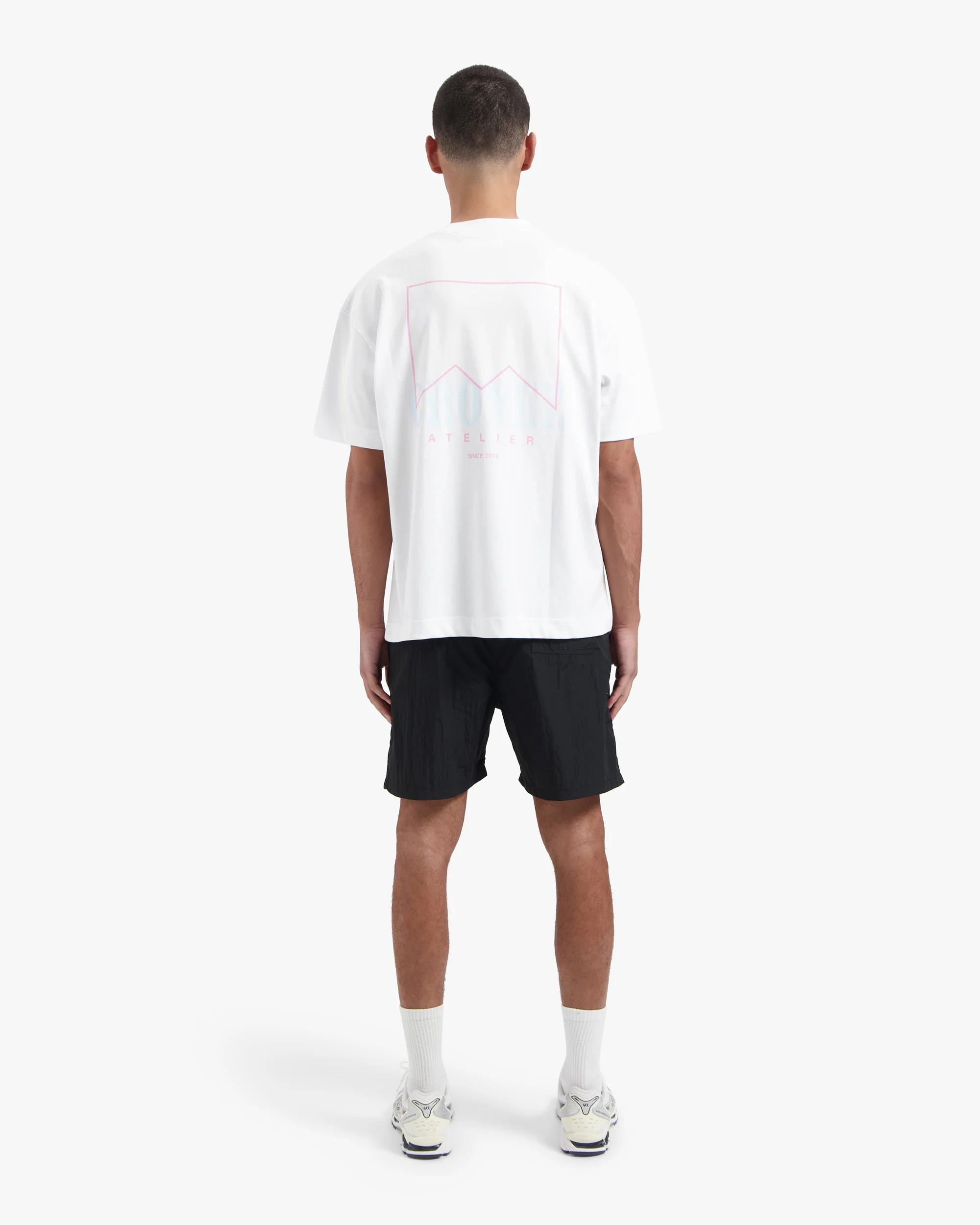 CROYEZ MAROC FUMES T-SHIRT | WHITE/PINK - Image 6