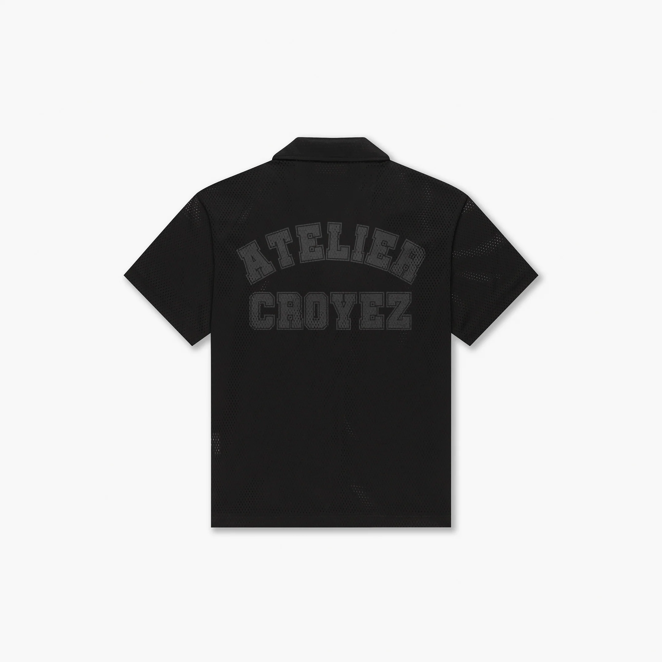 Croyez Mesh Atelier Shirt | Black - Image 2