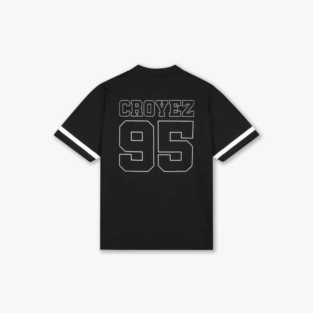 Croyez Mesh Jersey | Black - Image 2