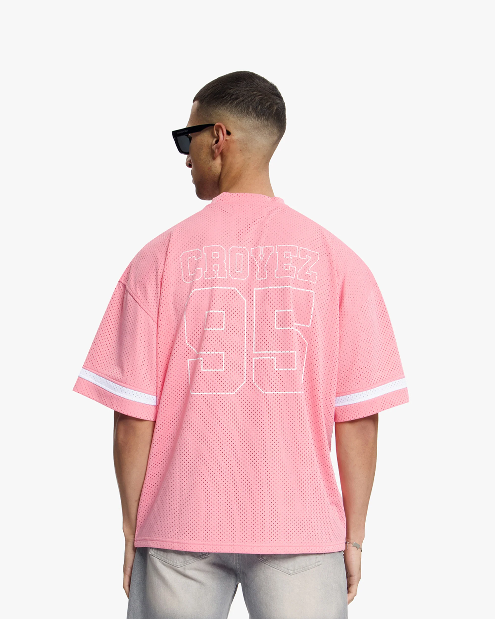 Croyez Mesh Jersey | Pink - Image 4