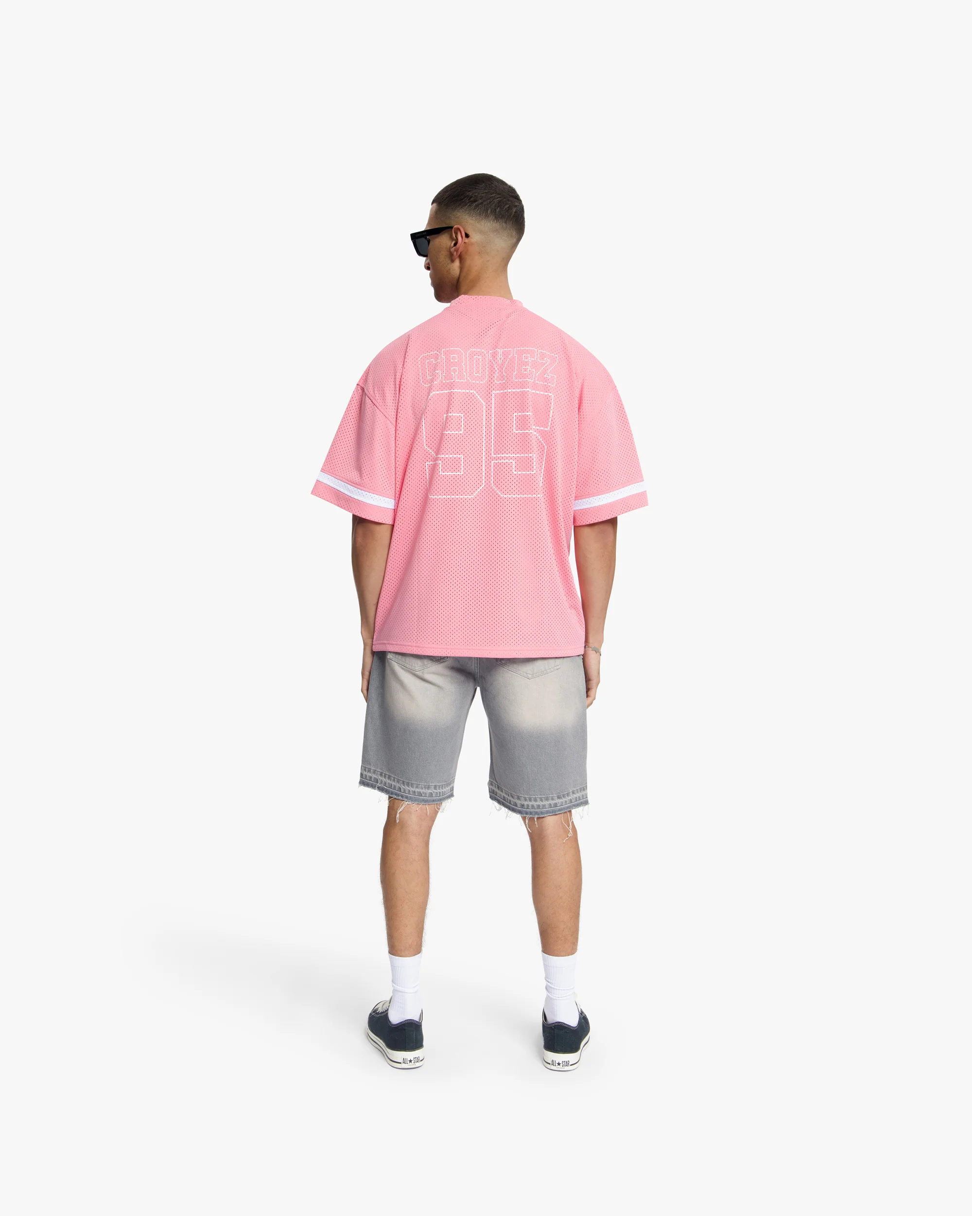 Croyez Mesh Jersey | Pink - Image 6