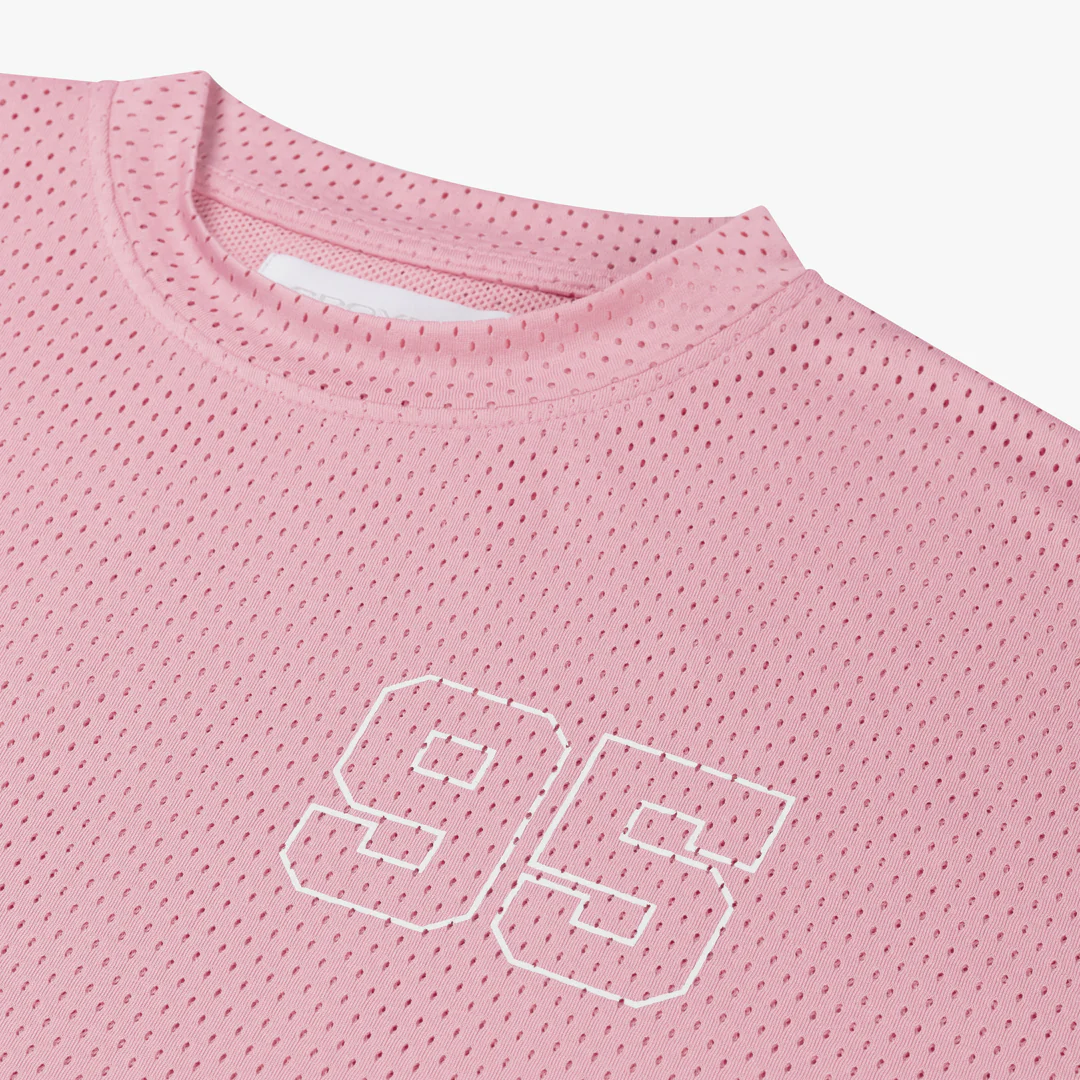 Croyez Mesh Jersey | Pink - Image 7
