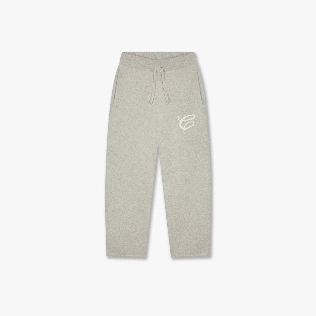 CROYEZ MINI ESSENCE KNIT STRAIGHT PANTS | GREY