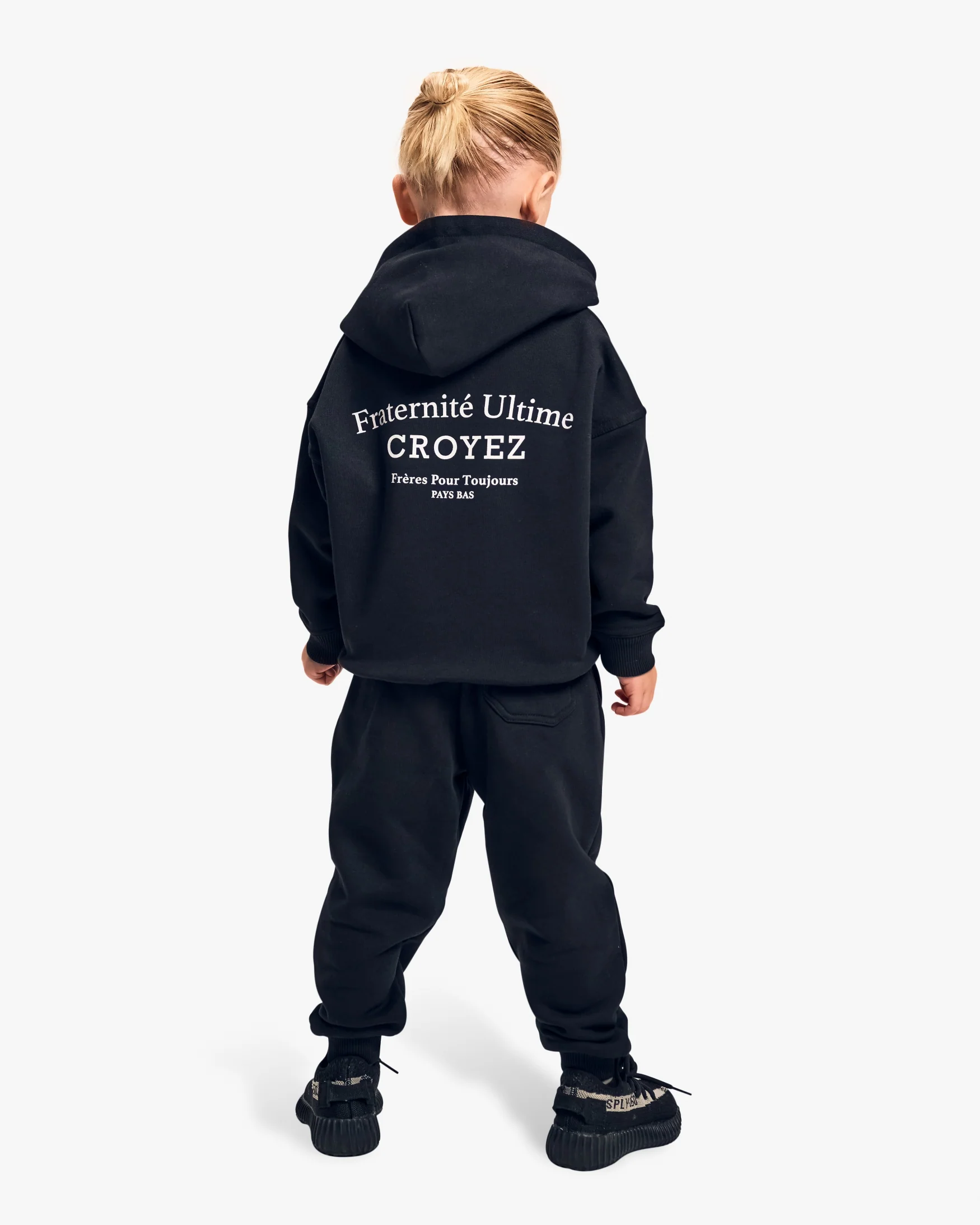 CROYEZ MINI FRATERNITÉ HOODIE | BLACK - Image 4