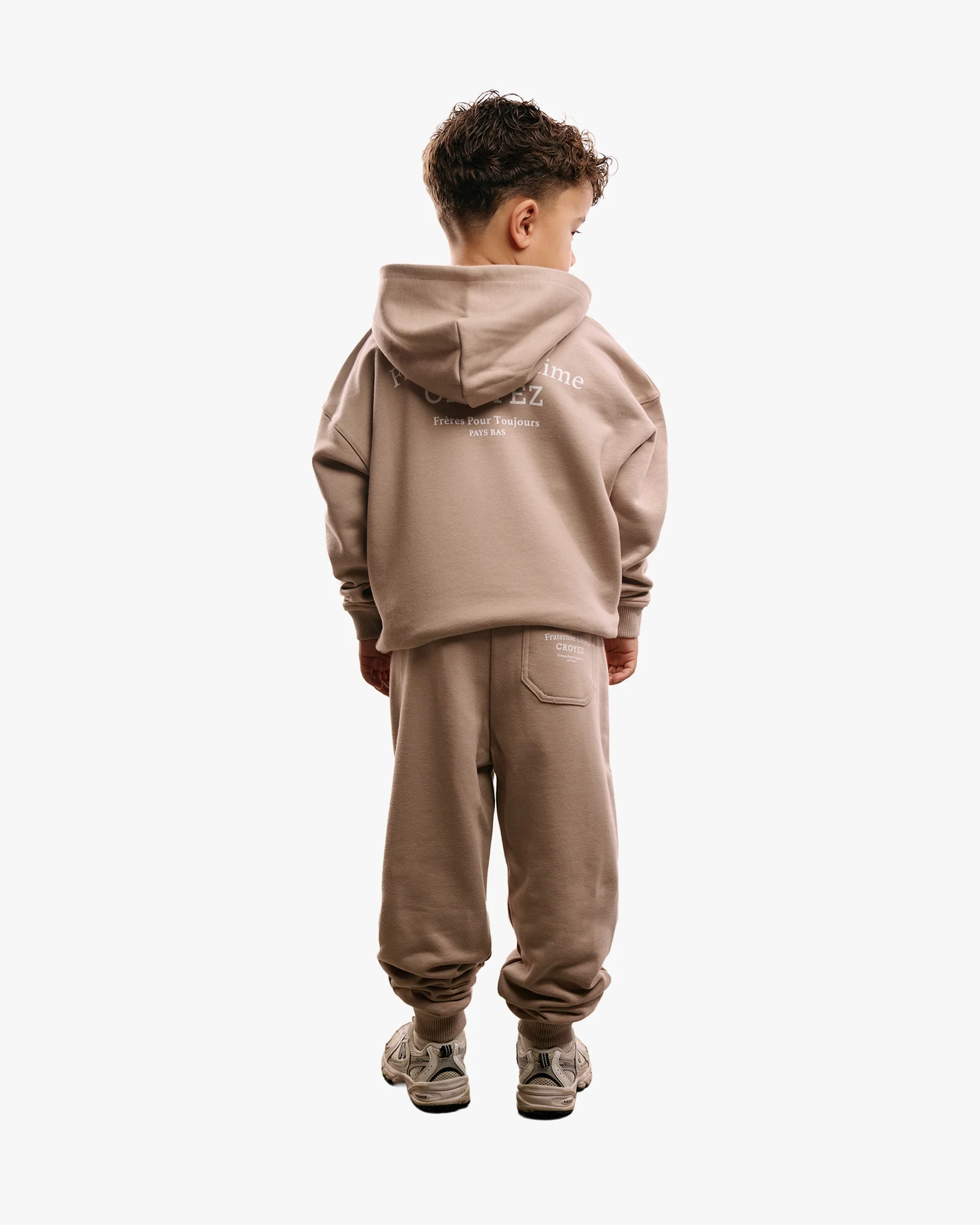 CROYEZ MINI FRATERNITÉ HOODIE | SAND - Image 4