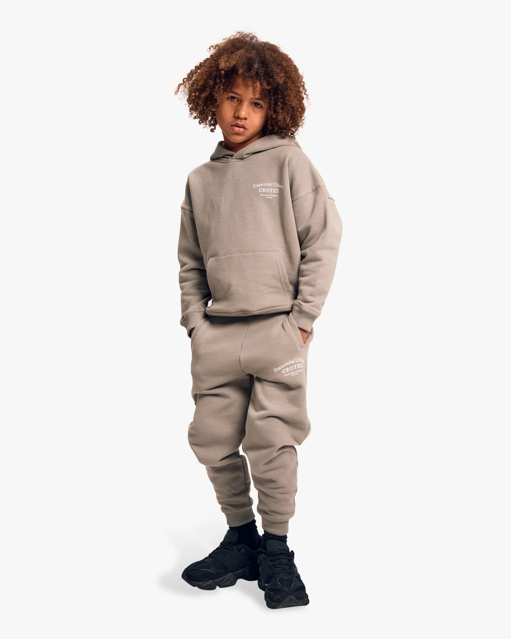 CROYEZ MINI FRATERNITÉ HOODIE | VINTAGE GREY - Image 3