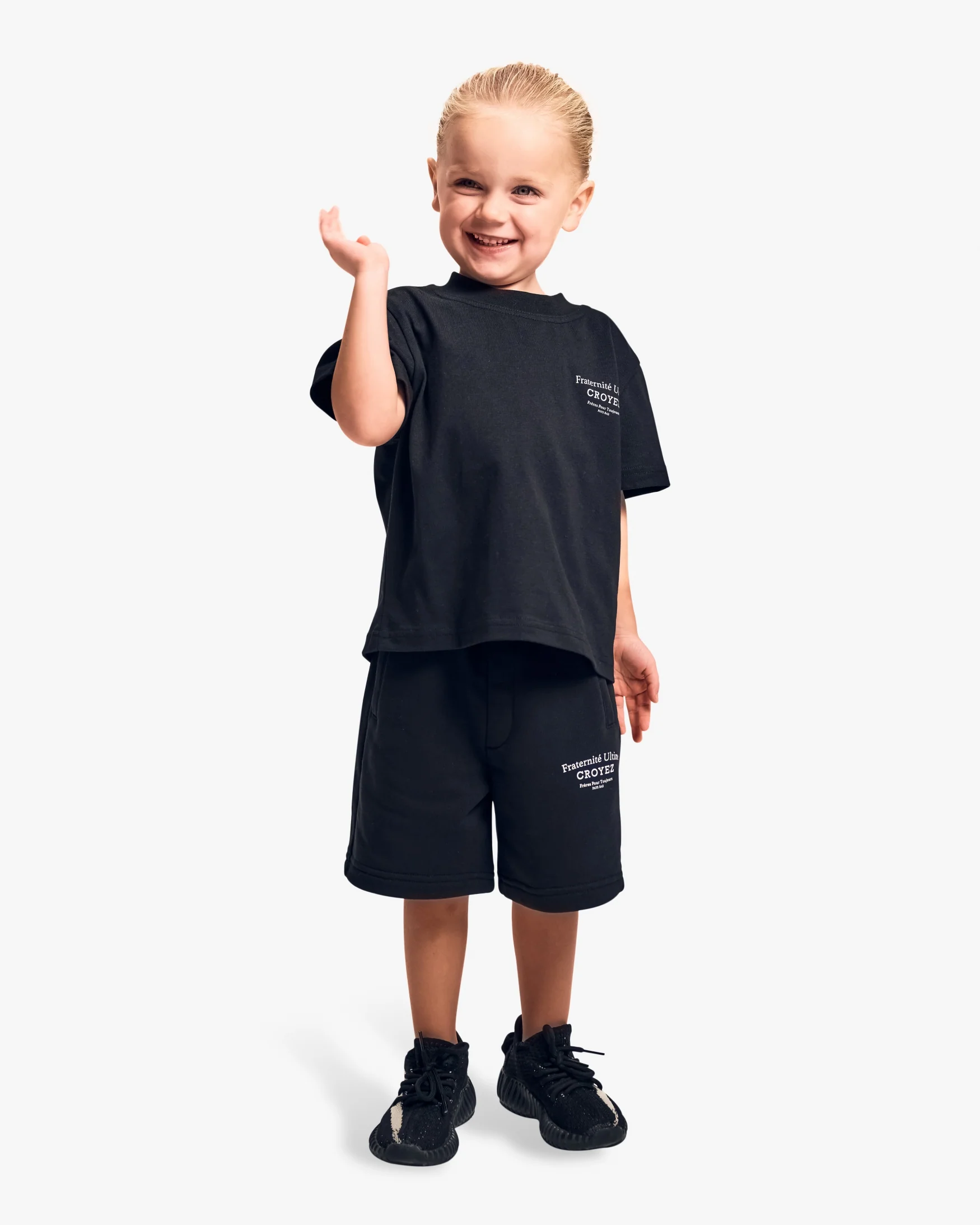 CROYEZ MINI FRATERNITÉ SHORTS | BLACK - Image 3