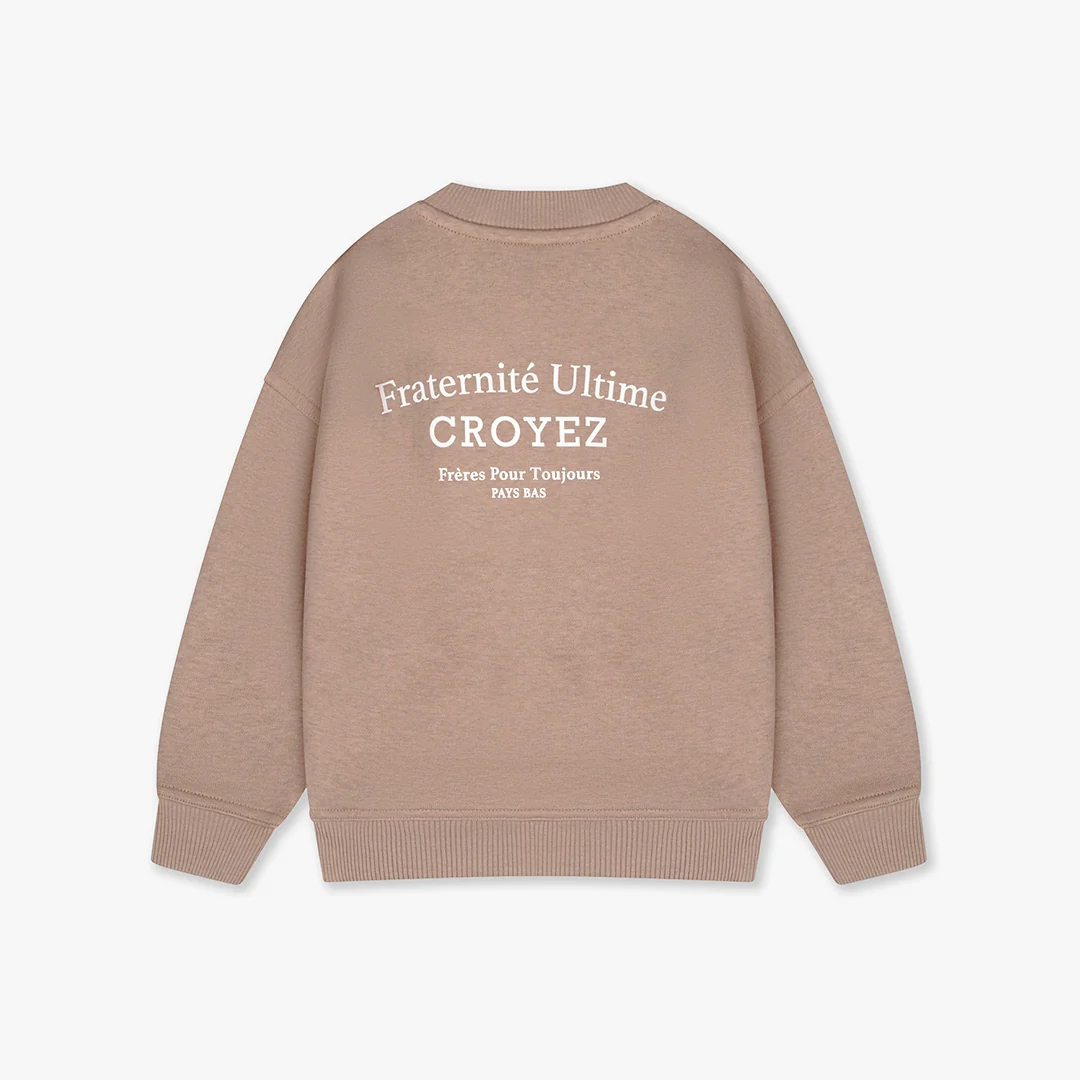CROYEZ MINI FRATERNITÉ SWEATER | SAND - Image 2