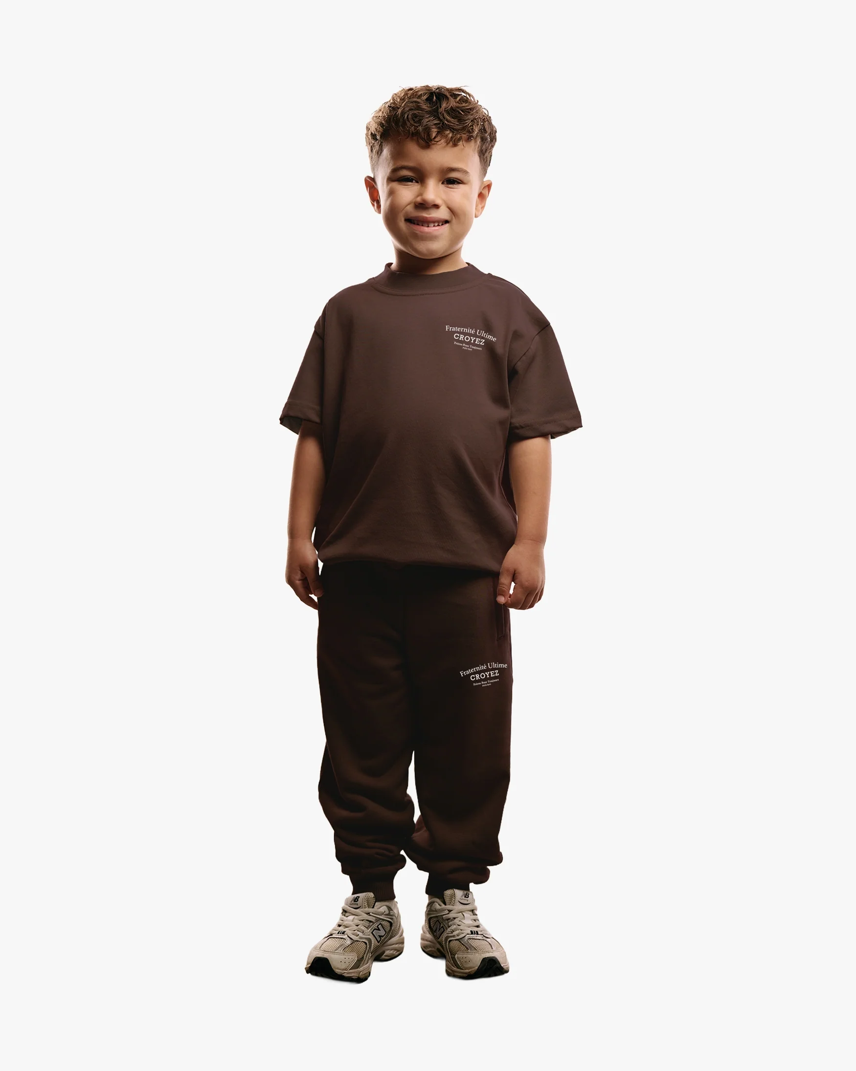 CROYEZ MINI FRATERNITÉ T-SHIRT | BROWN - Image 3