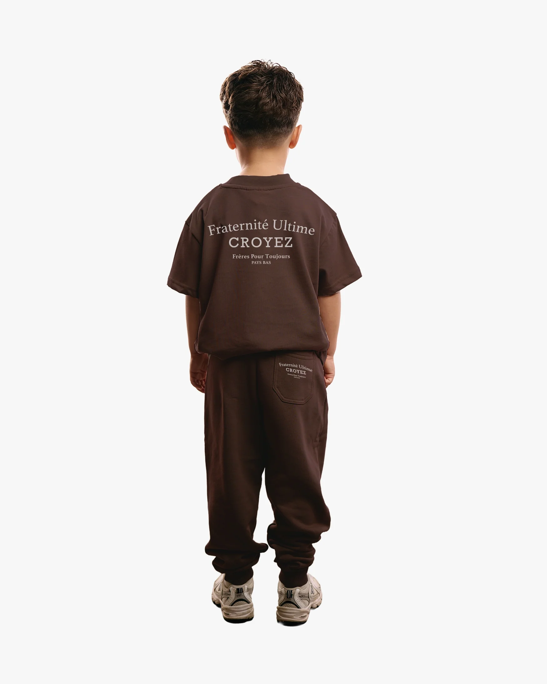 CROYEZ MINI FRATERNITÉ T-SHIRT | BROWN - Image 4