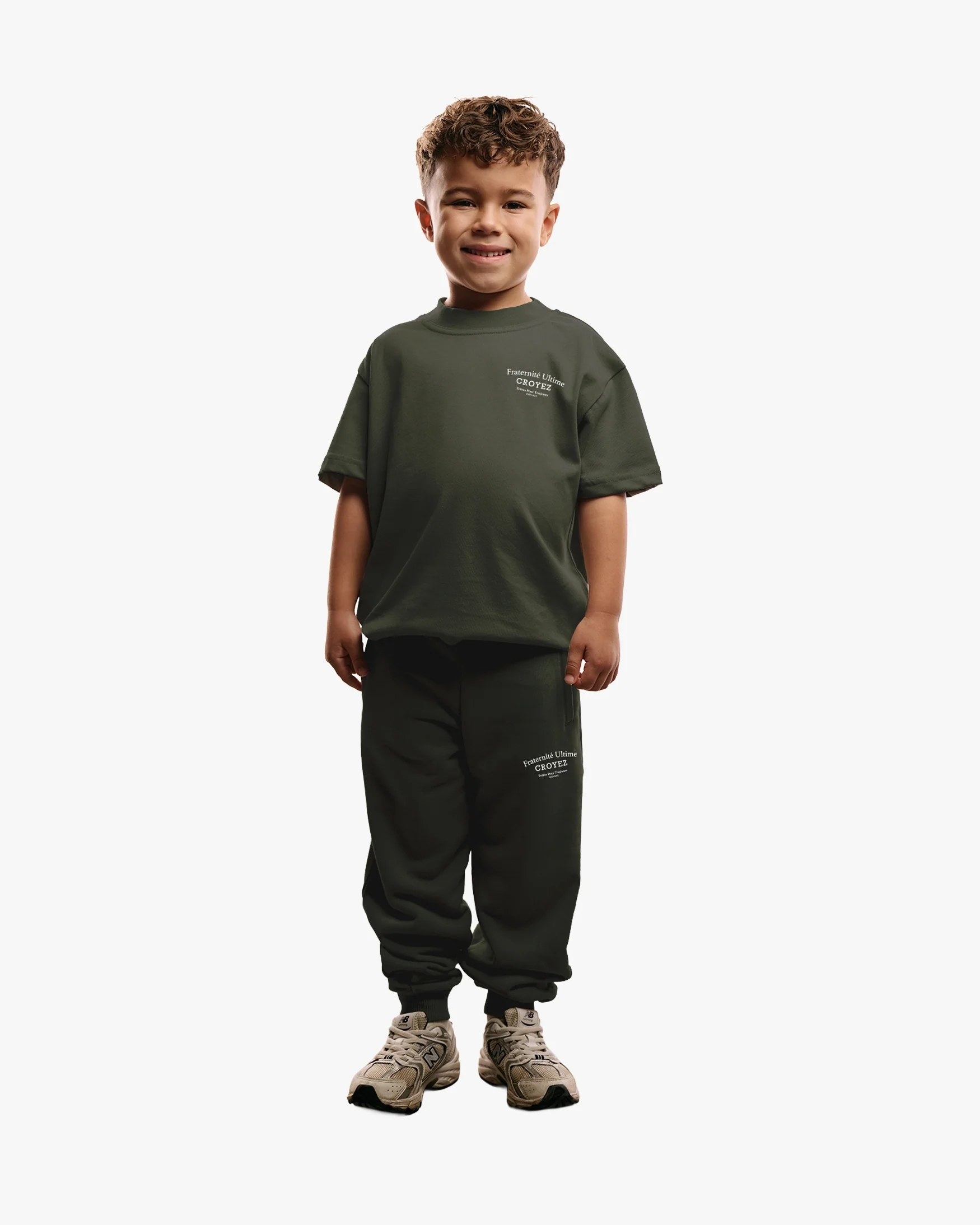 CROYEZ MINI FRATERNITÉ T-SHIRT | DARK GREEN - Image 3