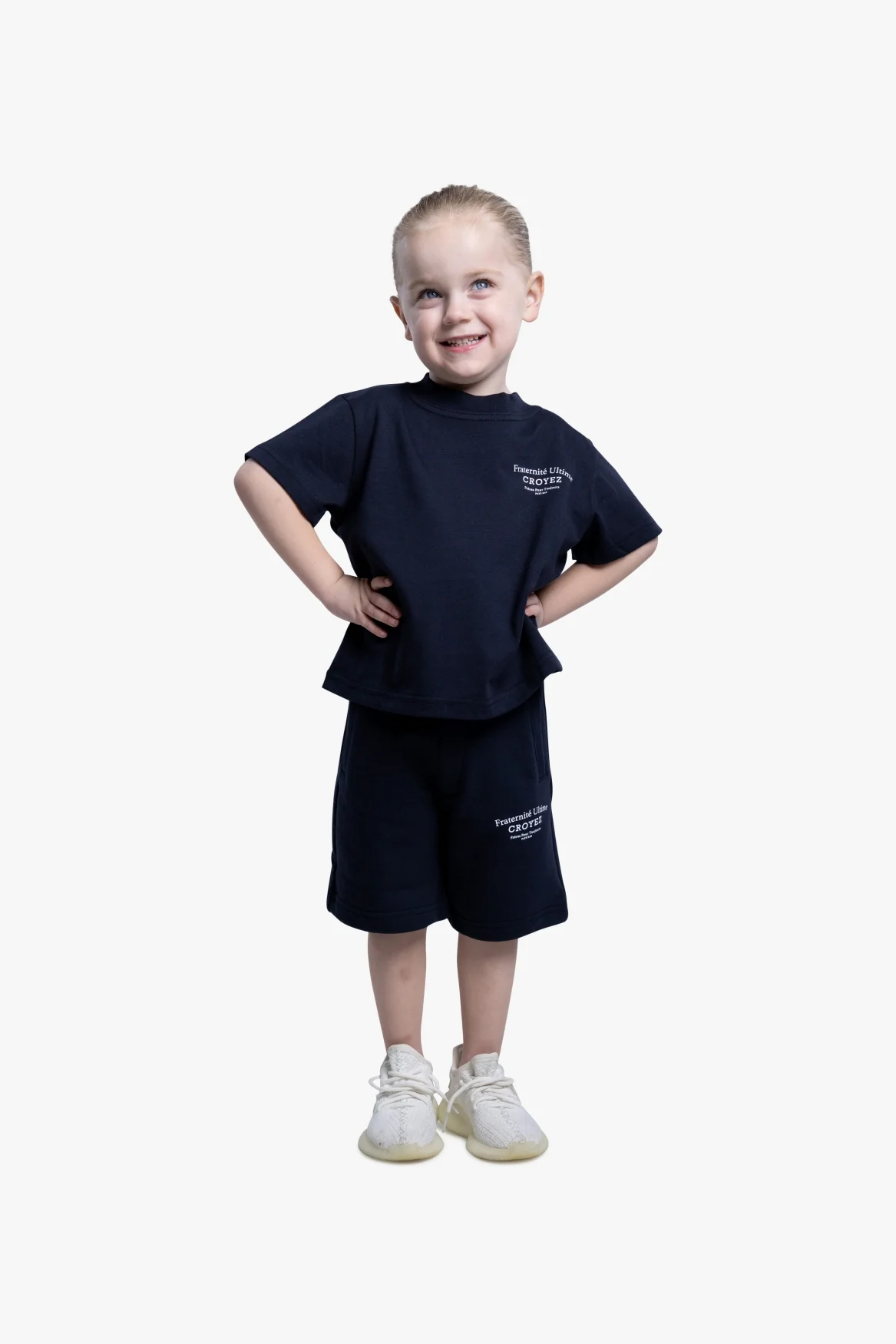 CROYEZ MINI FRATERNITÉ T-SHIRT | NAVY - Image 3