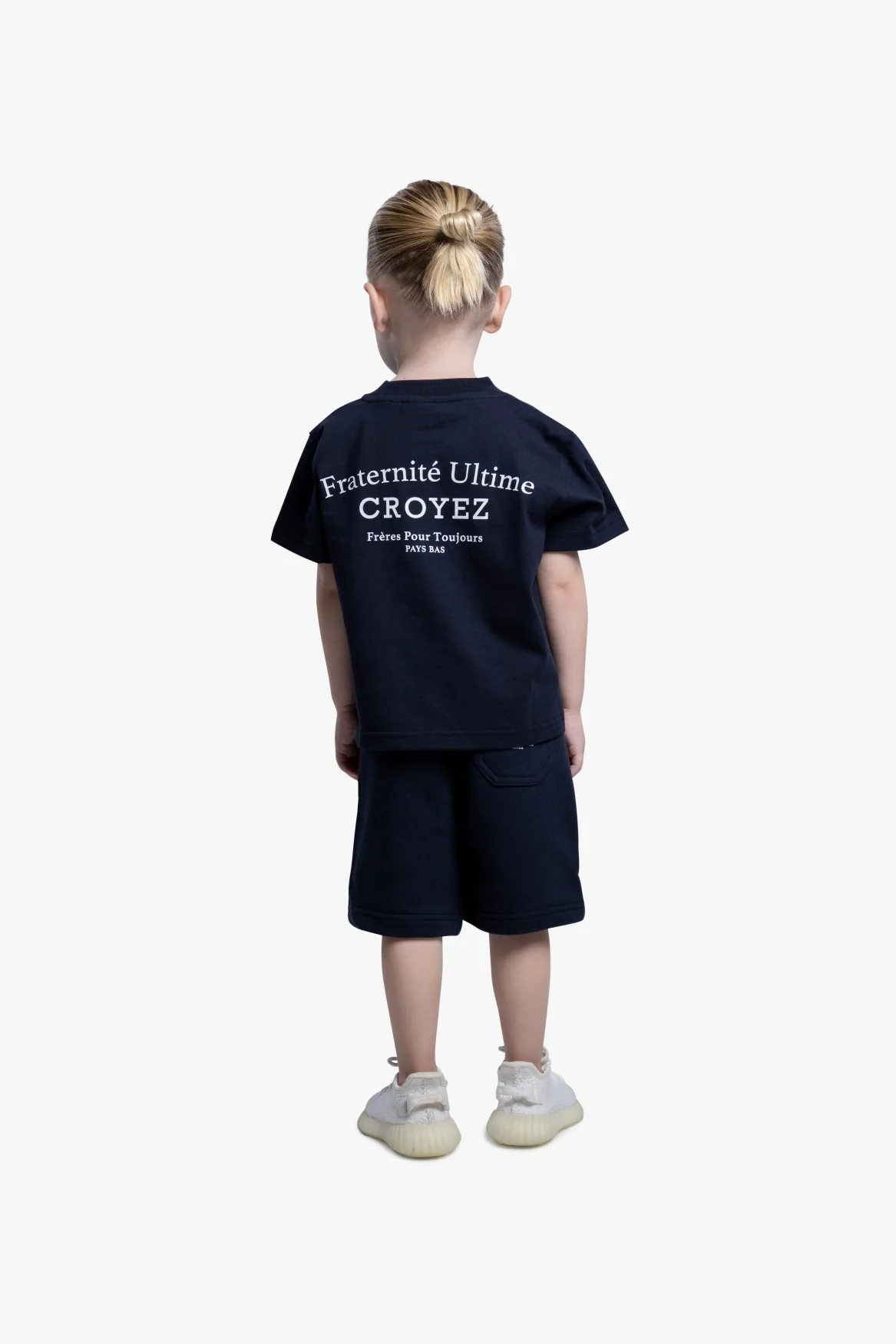 CROYEZ MINI FRATERNITÉ T-SHIRT | NAVY - Image 4